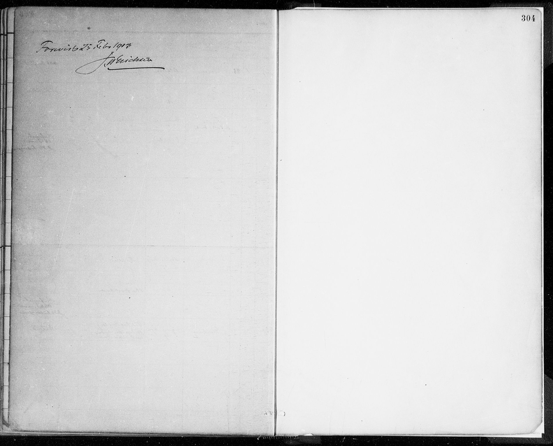 Johanneskirken sokneprestembete, AV/SAB-A-76001/H/Haa/L0019: Parish register (official) no. E 1, 1885-1915, p. 304