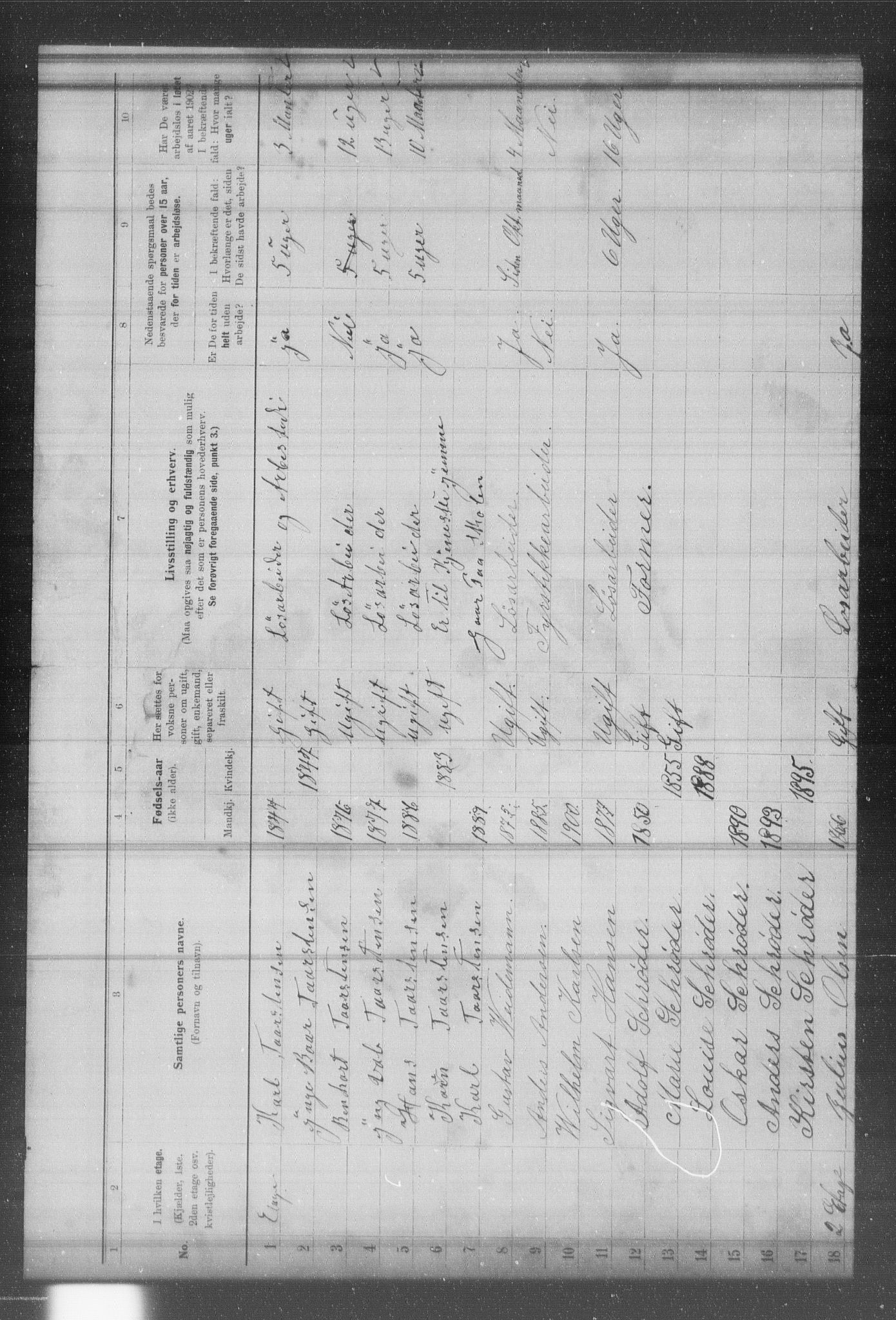 OBA, Municipal Census 1902 for Kristiania, 1902, p. 14404