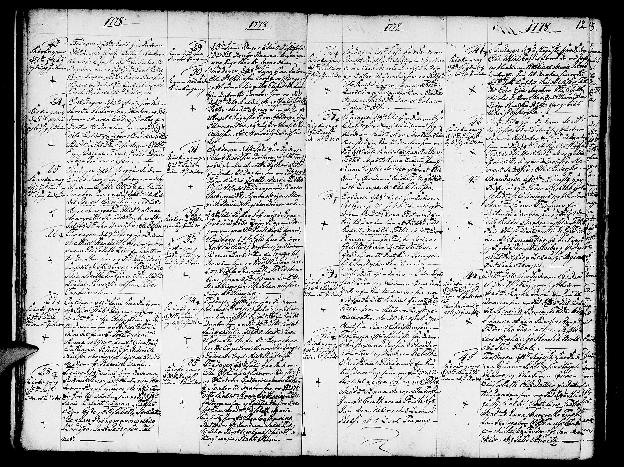Nykirken Sokneprestembete, SAB/A-77101/H/Haa/L0005: Parish register (official) no. A 5, 1775-1808, p. 12