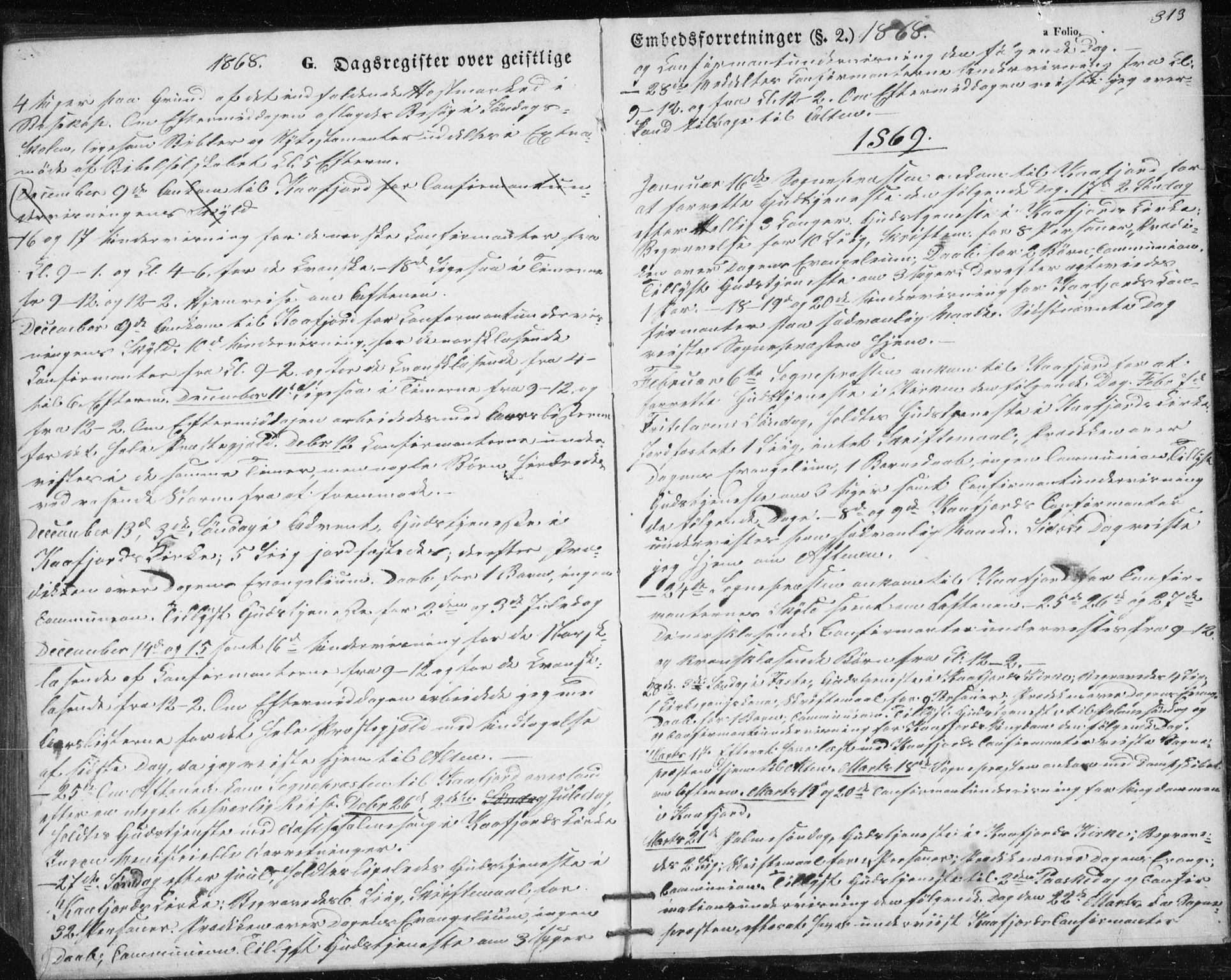 Alta sokneprestkontor, SATØ/S-1338/H/Hb/L0002.klokk: Parish register (copy) no. 2, 1856-1880, p. 313