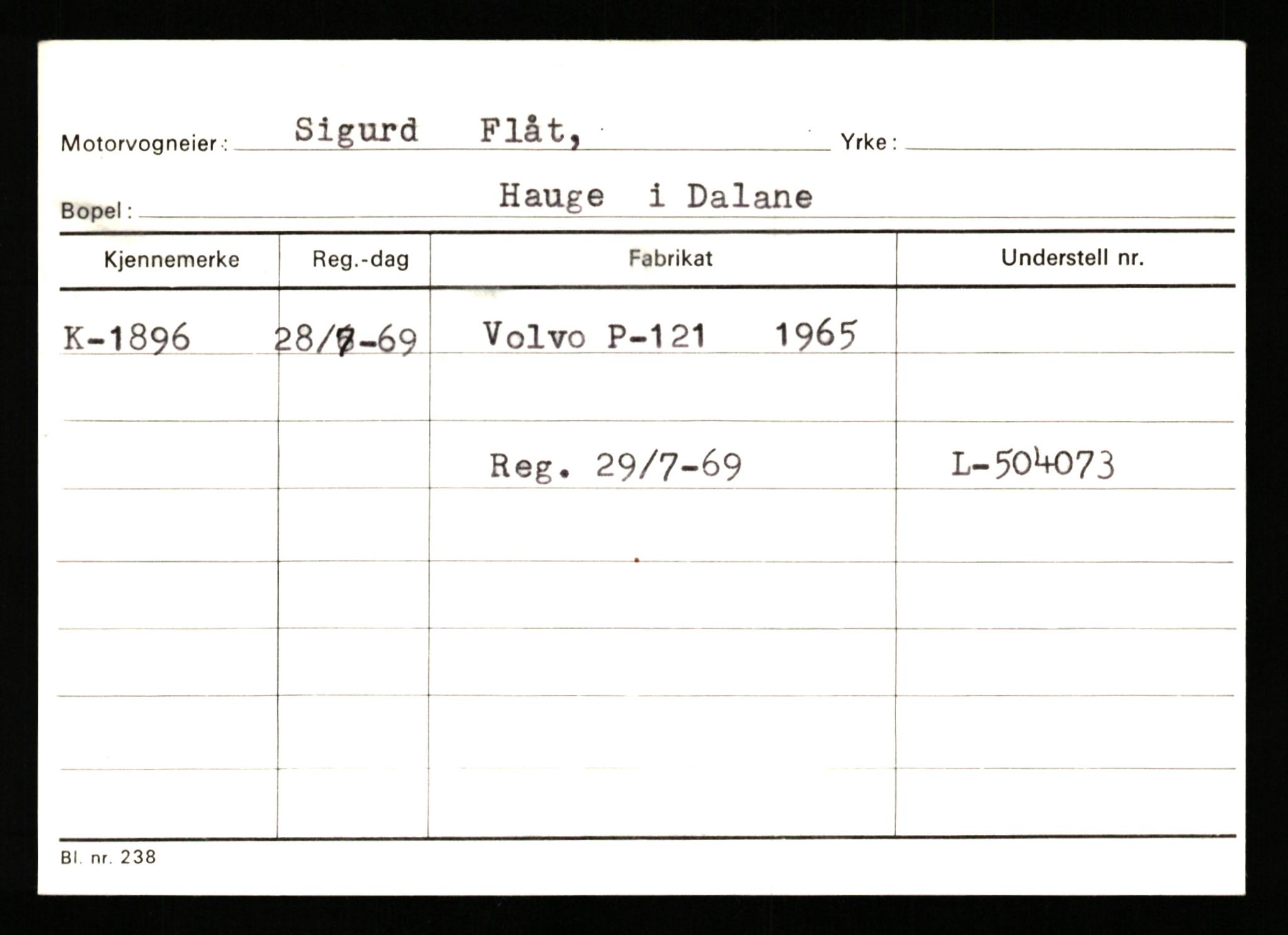 Stavanger trafikkstasjon, AV/SAST-A-101942/0/G/L0001: Registreringsnummer: 0 - 5782, 1930-1971, p. 1333