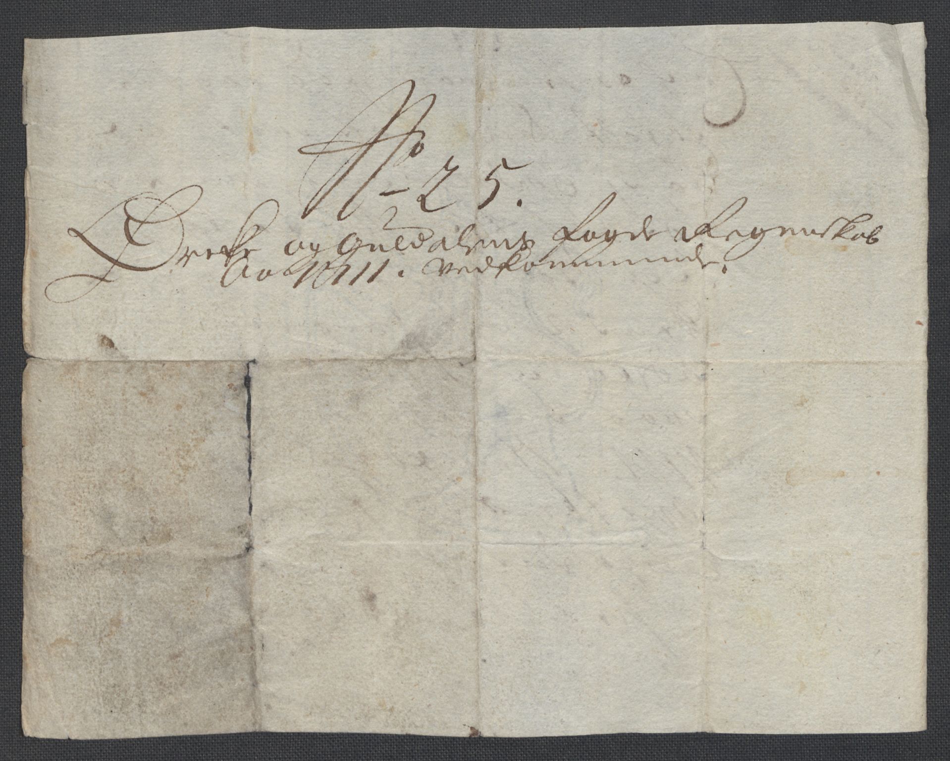 Rentekammeret inntil 1814, Reviderte regnskaper, Fogderegnskap, AV/RA-EA-4092/R60/L3962: Fogderegnskap Orkdal og Gauldal, 1711, p. 131