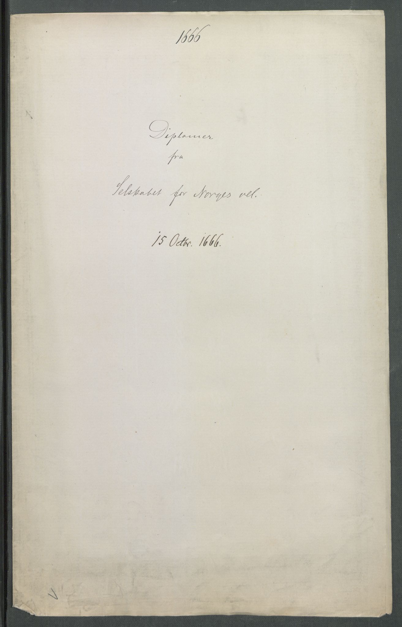 Riksarkivets diplomsamling, AV/RA-EA-5965/F02/L0170: Dokumenter, 1664-1666, p. 220