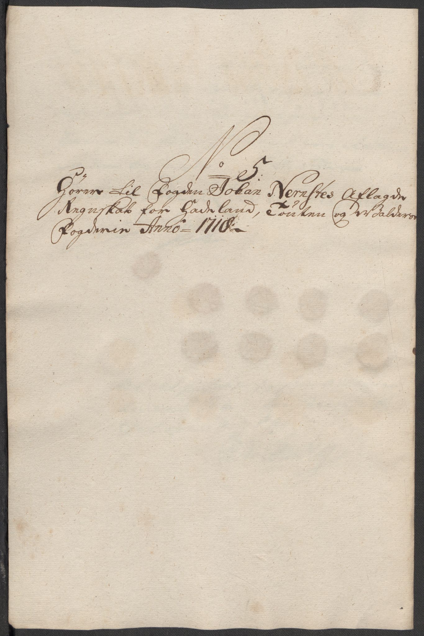 Rentekammeret inntil 1814, Reviderte regnskaper, Fogderegnskap, AV/RA-EA-4092/R18/L1320: Fogderegnskap Hadeland, Toten og Valdres, 1718, p. 14