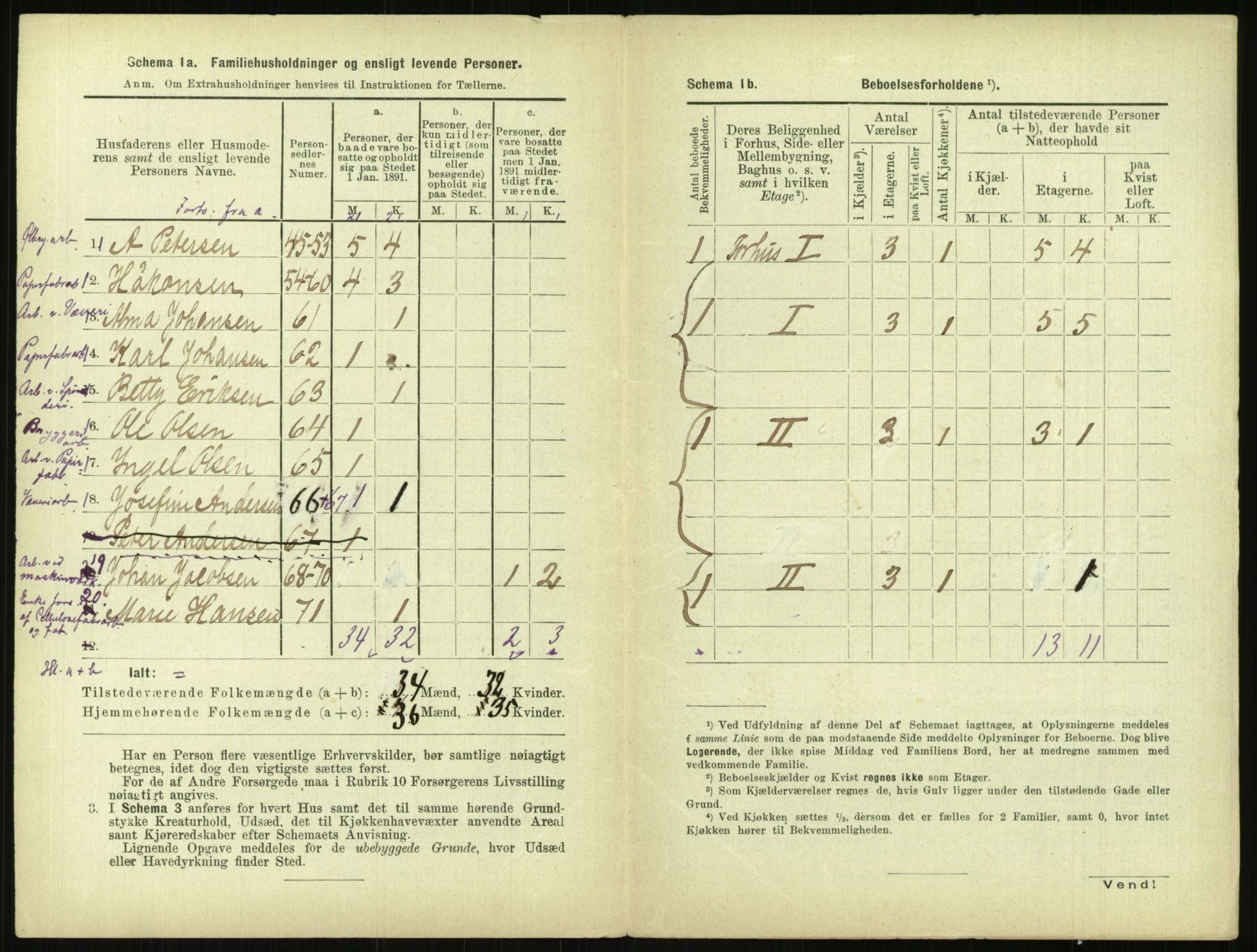 RA, 1891 census for 0301 Kristiania, 1891, p. 149970