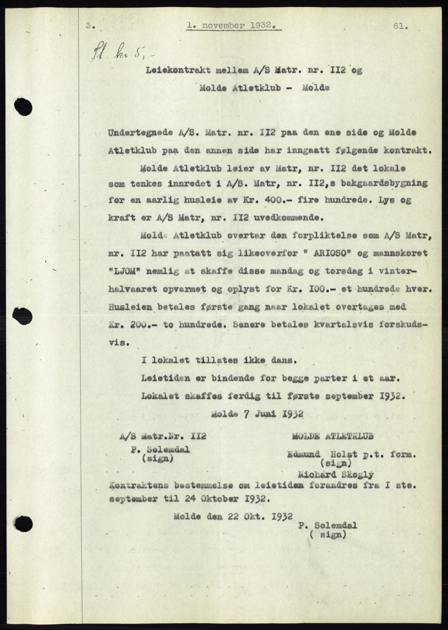 Molde byfogd, SAT/A-0025/2/2C/L0012: Mortgage book no. 12, 1932-1935, Deed date: 01.11.1932