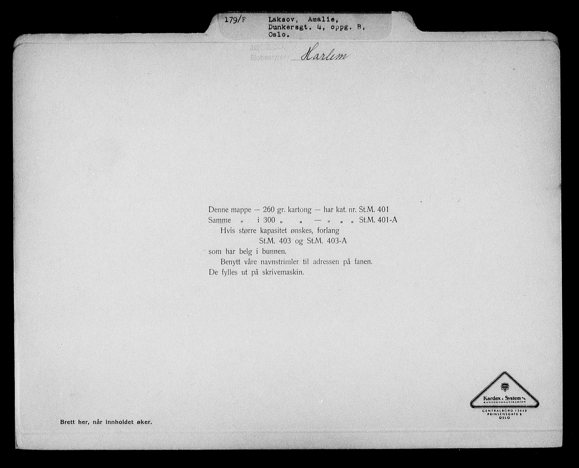 Justisdepartementet, Tilbakeføringskontoret for inndratte formuer, RA/S-1564/H/Hc/Hcc/L0954: --, 1945-1947, p. 551