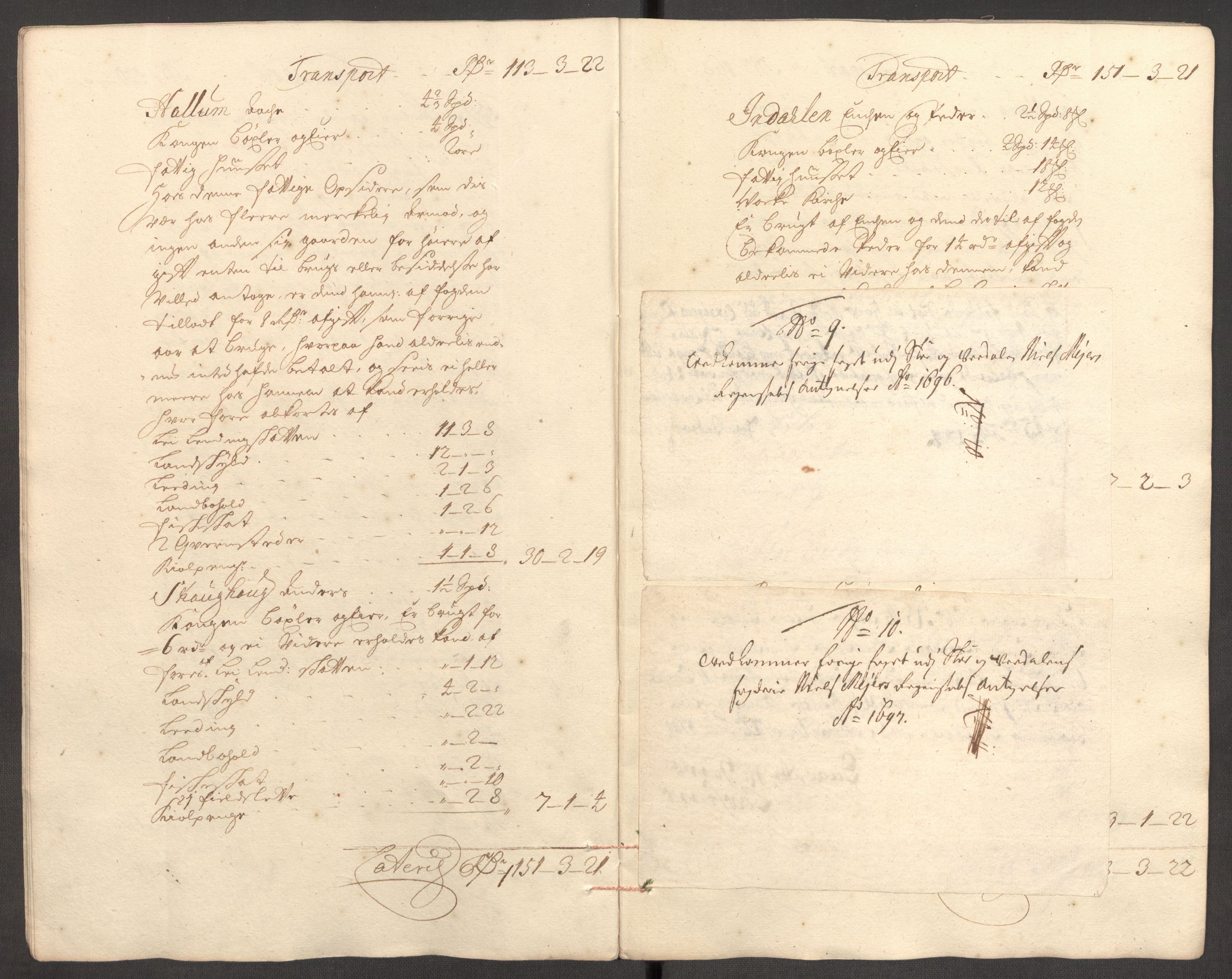 Rentekammeret inntil 1814, Reviderte regnskaper, Fogderegnskap, AV/RA-EA-4092/R62/L4189: Fogderegnskap Stjørdal og Verdal, 1697, p. 179