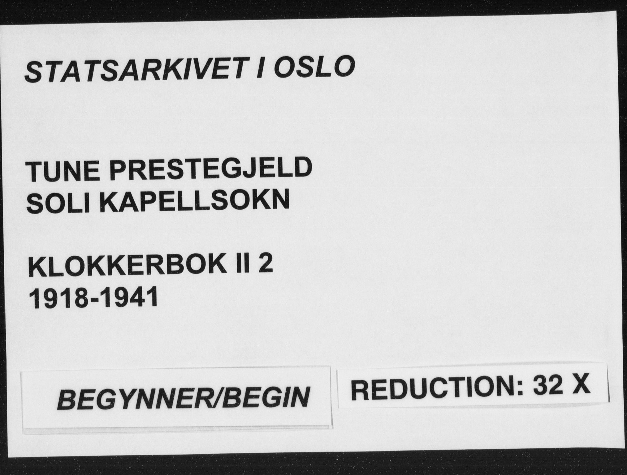 Tune prestekontor Kirkebøker, SAO/A-2007/G/Gb/L0002: Parish register (copy) no. II 2, 1918-1941