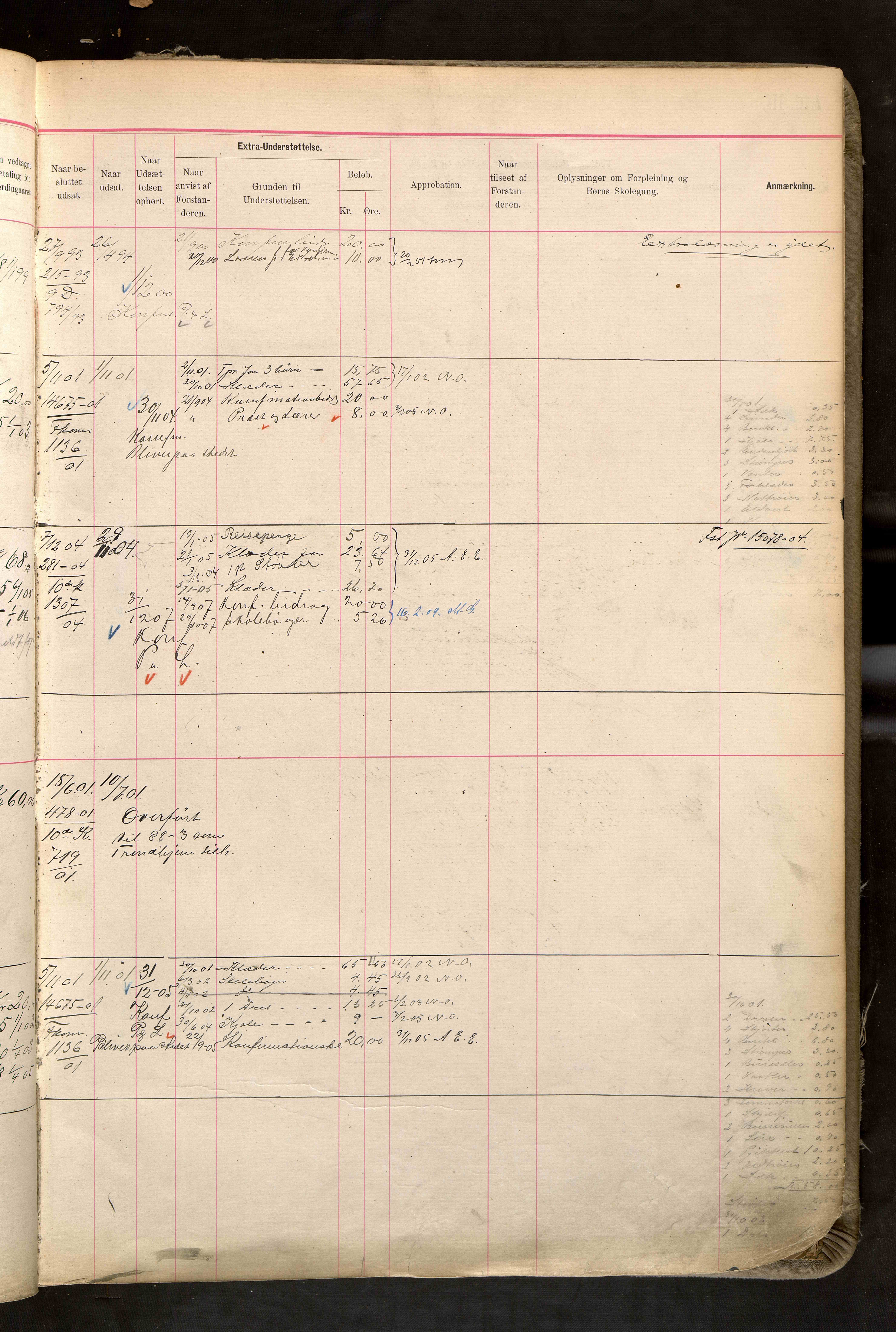 Fattigvesenet, OBA/A-20045/H/Hd/L0006: Manntallsprotokoll. Mnr. 501-1000, 1897-1910, p. 227