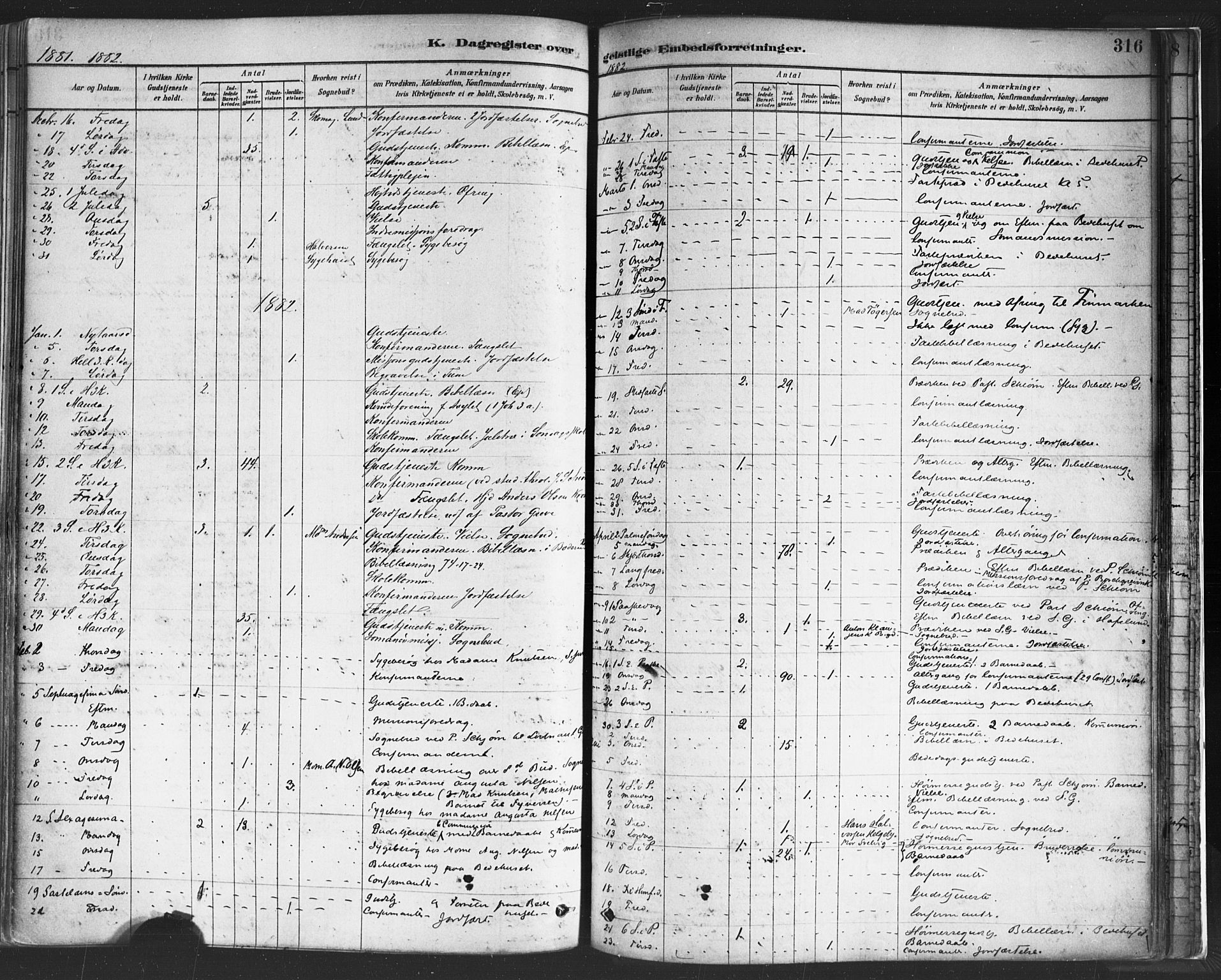 Sarpsborg prestekontor Kirkebøker, AV/SAO-A-2006/F/Fa/L0003: Parish register (official) no. 3, 1878-1891, p. 316