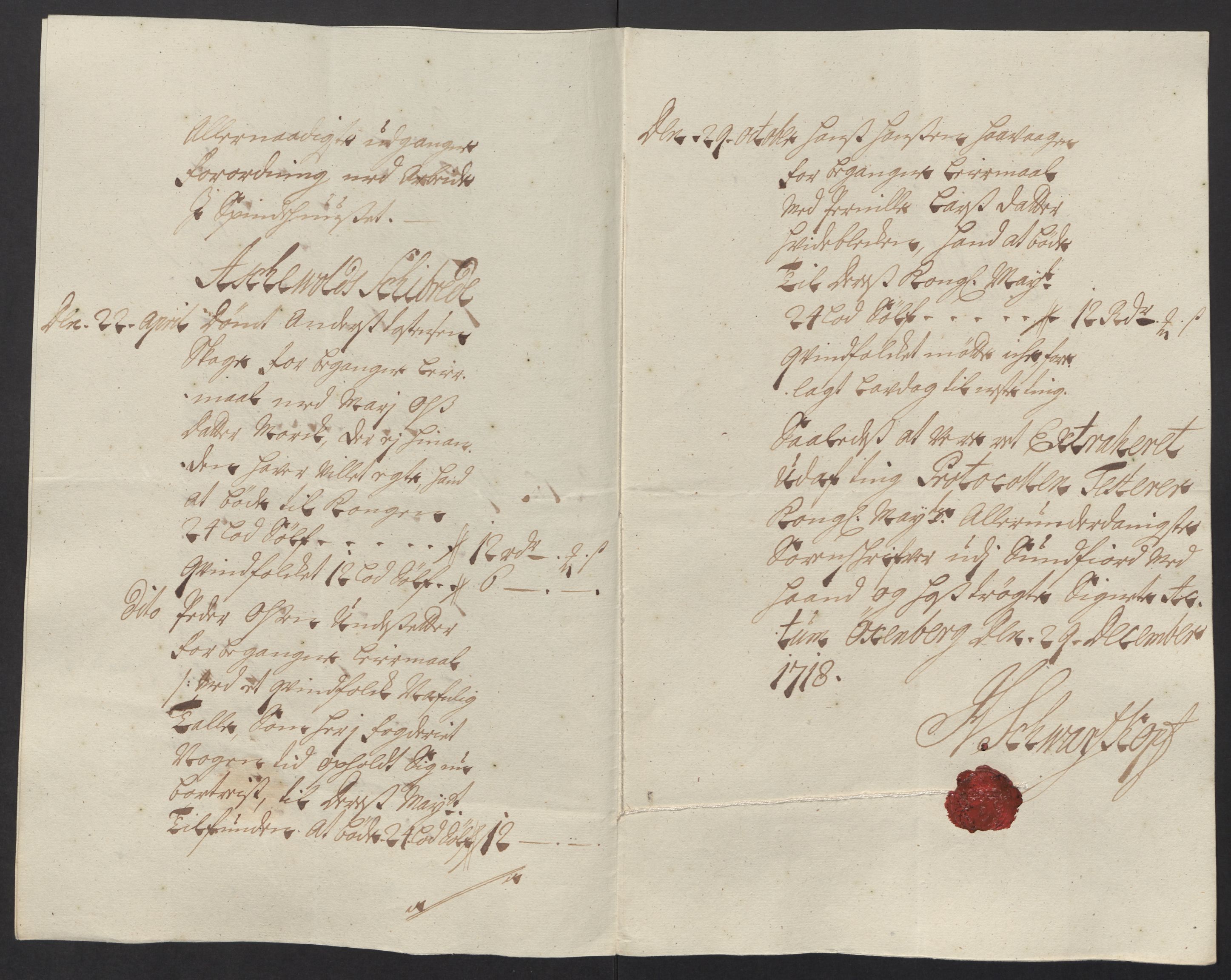 Rentekammeret inntil 1814, Reviderte regnskaper, Fogderegnskap, AV/RA-EA-4092/R53/L3441: Fogderegnskap Sunn- og Nordfjord, 1717-1718, p. 328