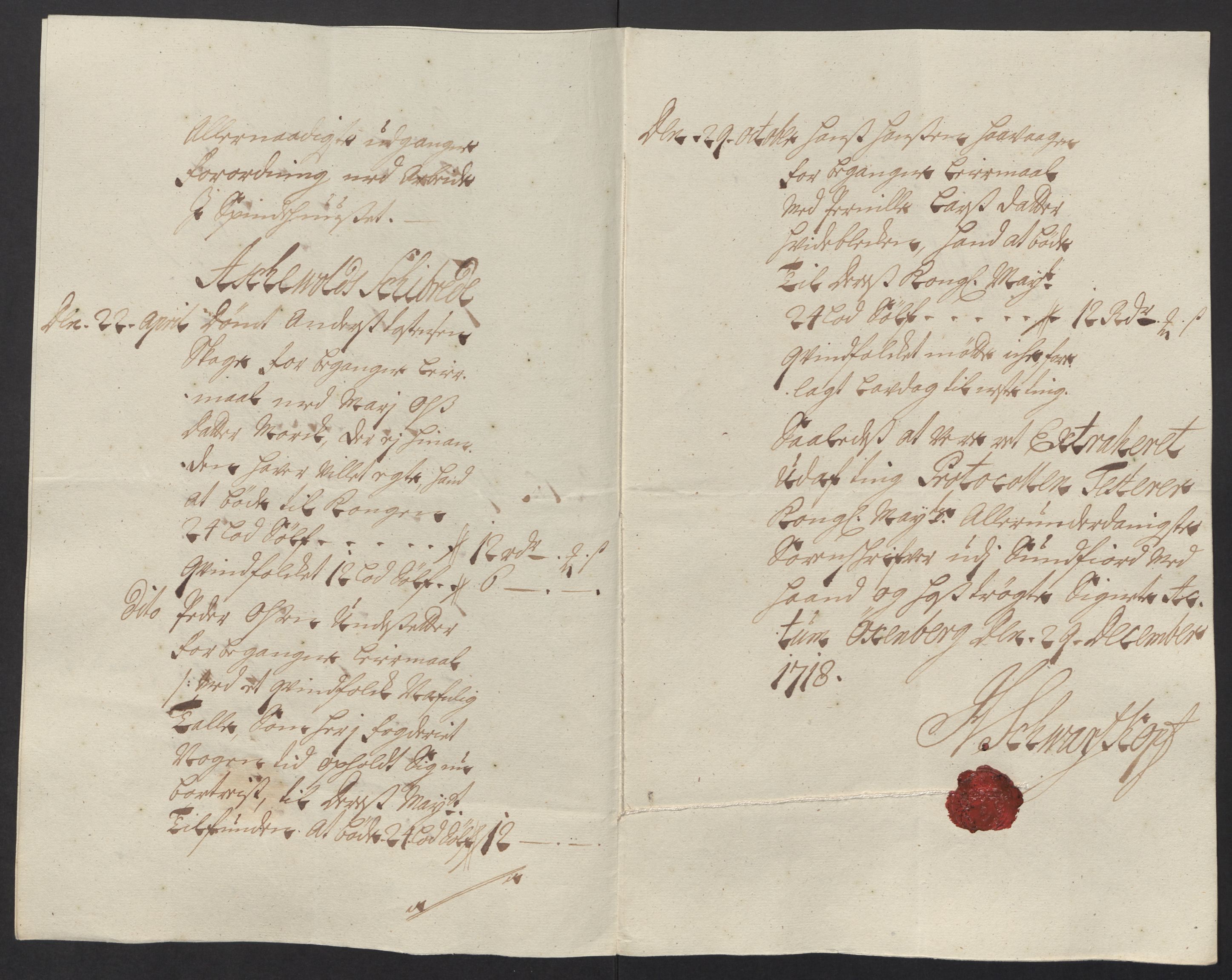 Rentekammeret inntil 1814, Reviderte regnskaper, Fogderegnskap, RA/EA-4092/R53/L3441: Fogderegnskap Sunn- og Nordfjord, 1717-1718, p. 328