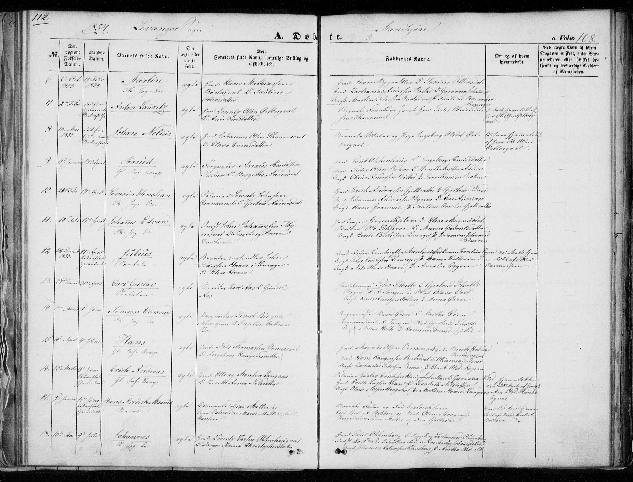 Ministerialprotokoller, klokkerbøker og fødselsregistre - Nord-Trøndelag, SAT/A-1458/720/L0183: Parish register (official) no. 720A01, 1836-1855, p. 108