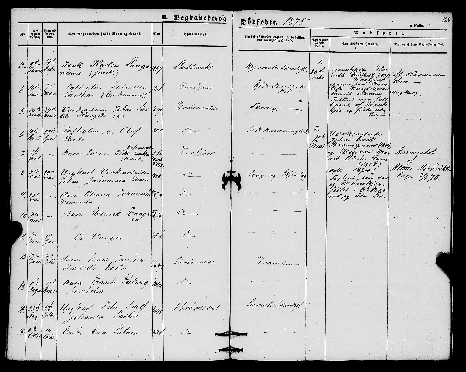 Alta sokneprestkontor, AV/SATØ-S-1338/H/Ha/L0004.kirke: Parish register (official) no. 4, 1858-1880, p. 226