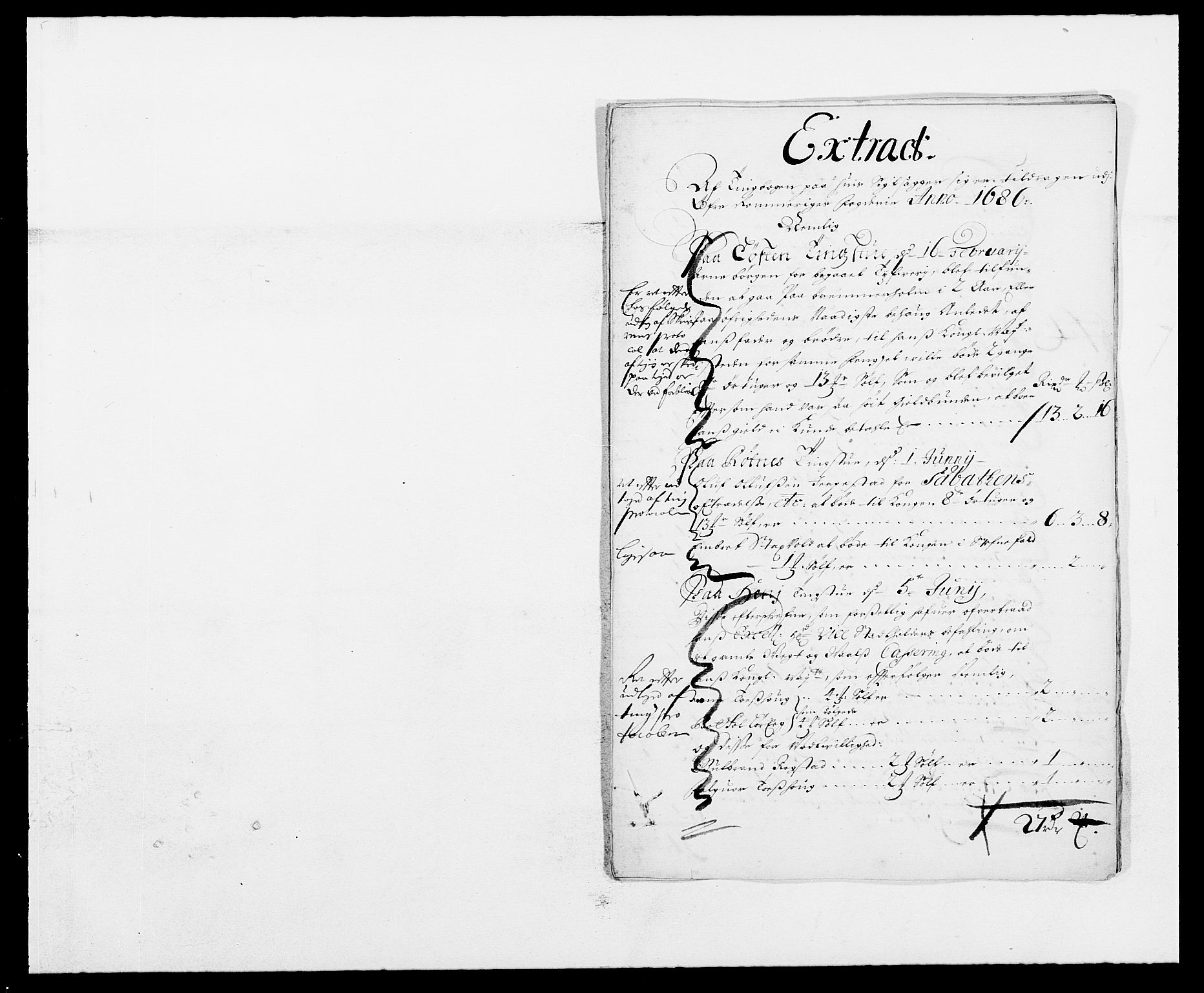 Rentekammeret inntil 1814, Reviderte regnskaper, Fogderegnskap, AV/RA-EA-4092/R12/L0699: Fogderegnskap Øvre Romerike, 1685-1686, p. 204