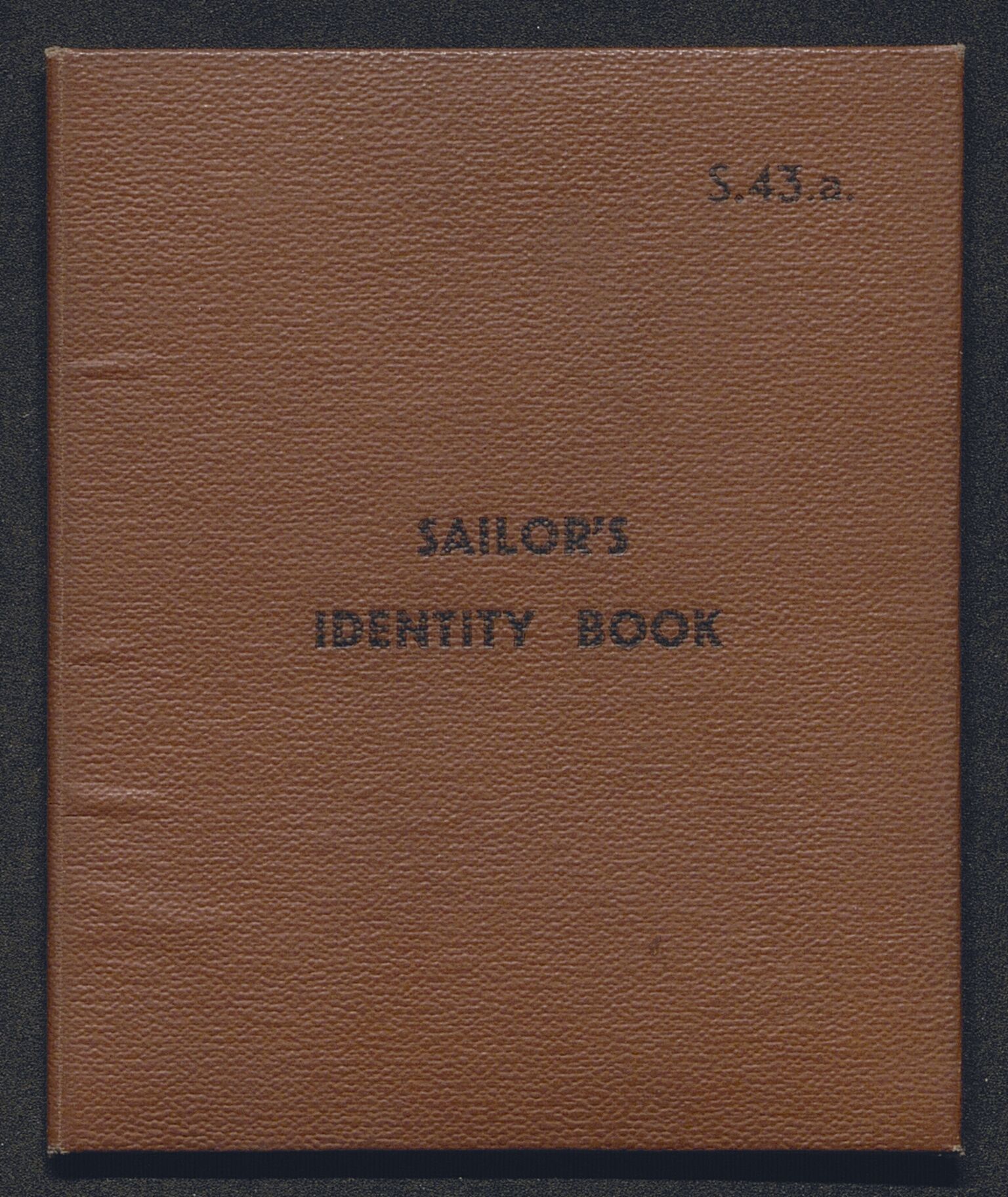 Forsvaret, Handelsflåtens selvforsvar, AV/RA-RAFA-2038/D/Da/L0013: Sailors Identity Book, 1941-1945, p. 45
