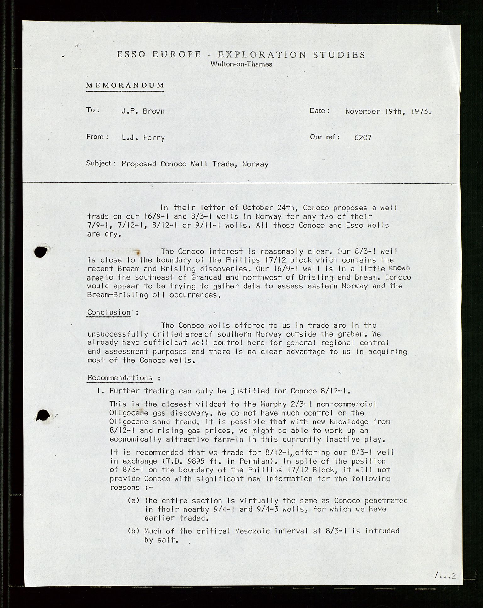 Pa 1512 - Esso Exploration and Production Norway Inc., SAST/A-101917/E/Ea/L0021: Sak og korrespondanse, 1965-1974, p. 448