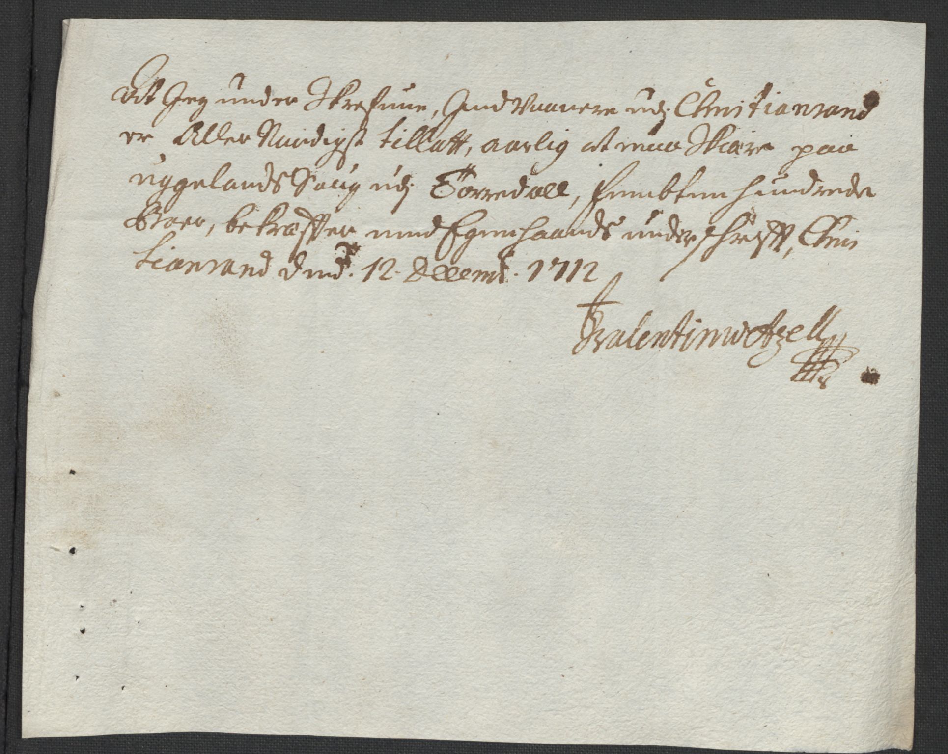 Rentekammeret inntil 1814, Reviderte regnskaper, Fogderegnskap, AV/RA-EA-4092/R43/L2555: Fogderegnskap Lista og Mandal, 1712, p. 35