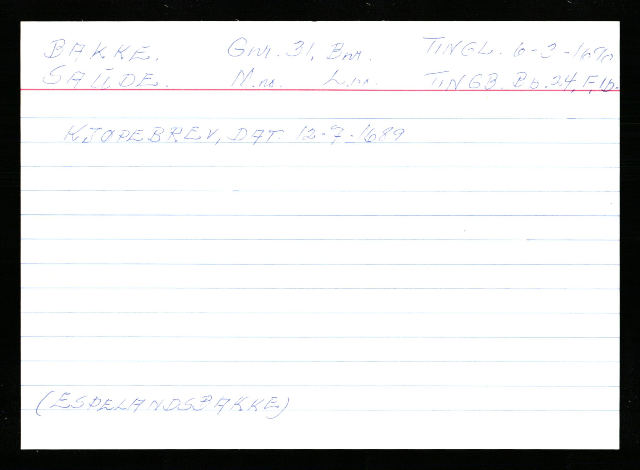 Statsarkivet i Stavanger, AV/SAST-A-101971/03/Y/Ym/L0003: Åstedskort sortert etter gårdsnavn: Austbø - Bandeberg, 1600-1950, p. 524
