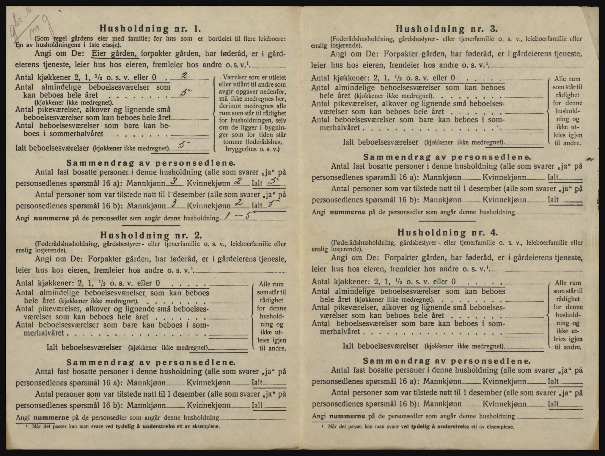 SAO, 1920 census for Onsøy, 1920, p. 287