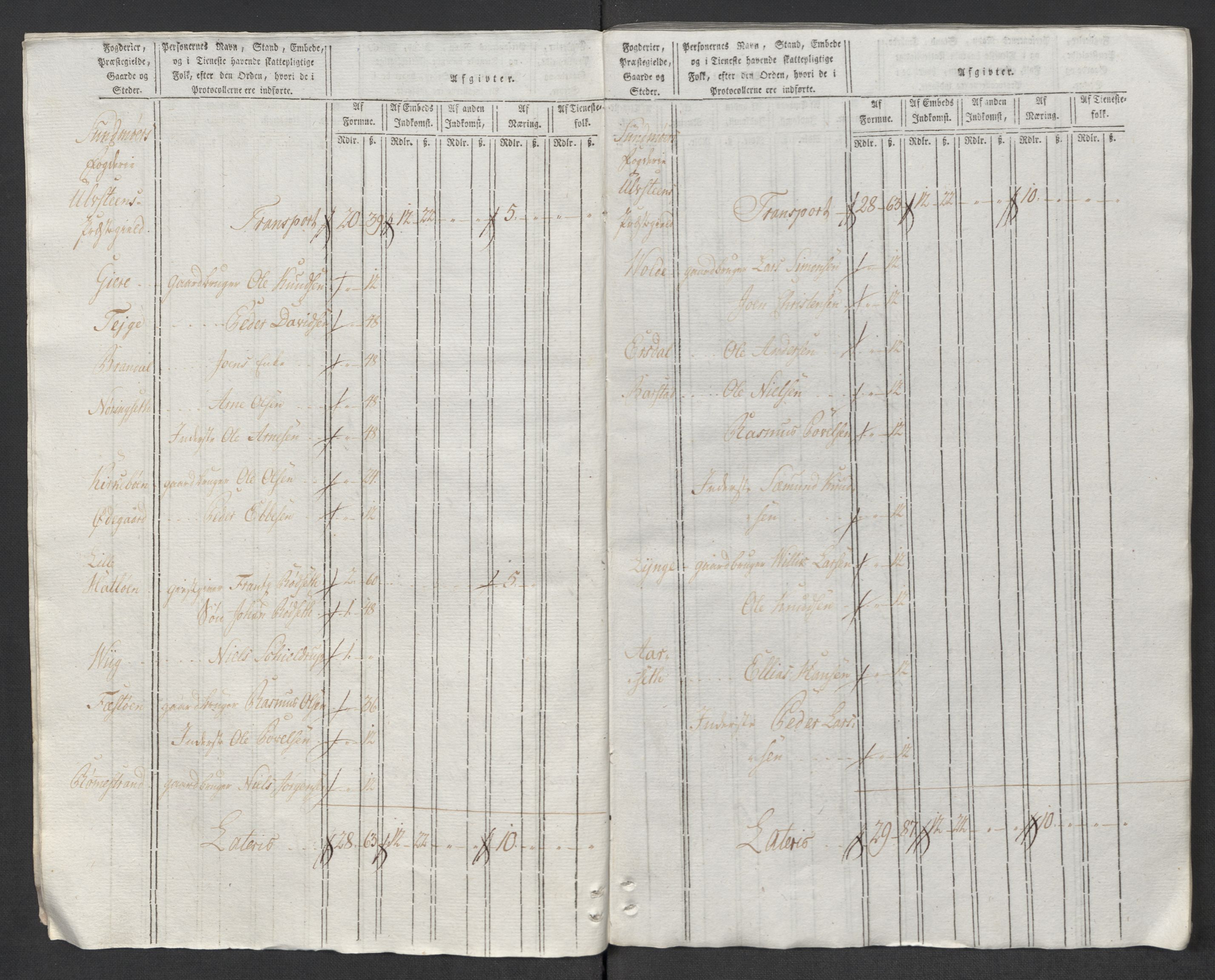 Rentekammeret inntil 1814, Reviderte regnskaper, Mindre regnskaper, AV/RA-EA-4068/Rf/Rfe/L0049: Sunnhordland og Hardanger fogderi, Sunnmøre fogderi, 1789, p. 334