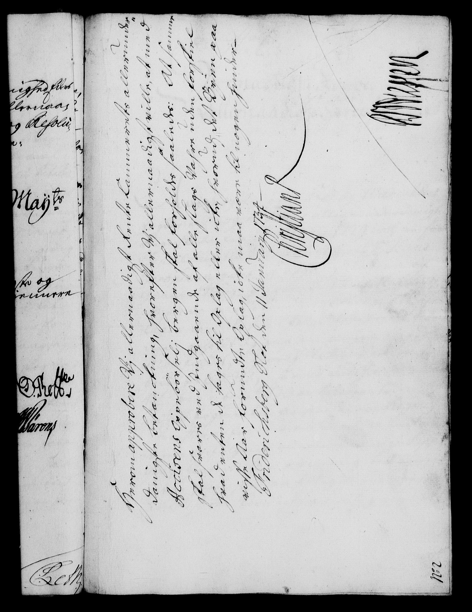 Rentekammeret, Kammerkanselliet, RA/EA-3111/G/Gf/Gfa/L0017: Norsk relasjons- og resolusjonsprotokoll (merket RK 52.17), 1734, p. 45