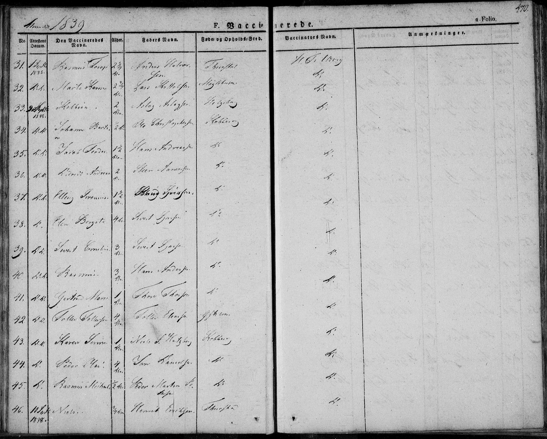 Avaldsnes sokneprestkontor, AV/SAST-A -101851/H/Ha/Haa/L0005: Parish register (official) no. A 5.2, 1825-1841, p. 470