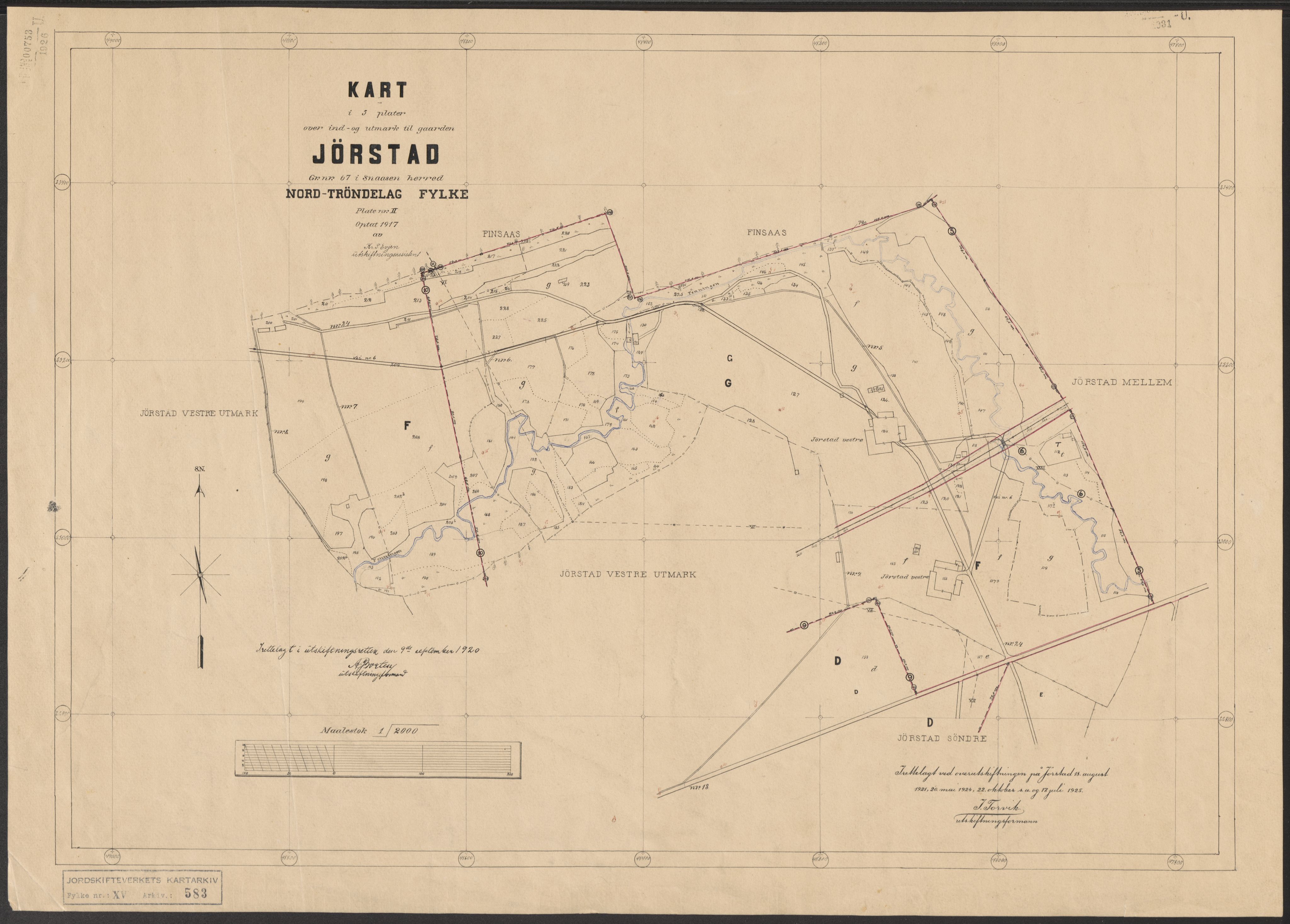 Jordskifteverkets kartarkiv, AV/RA-S-3929/T, 1859-1988, p. 761