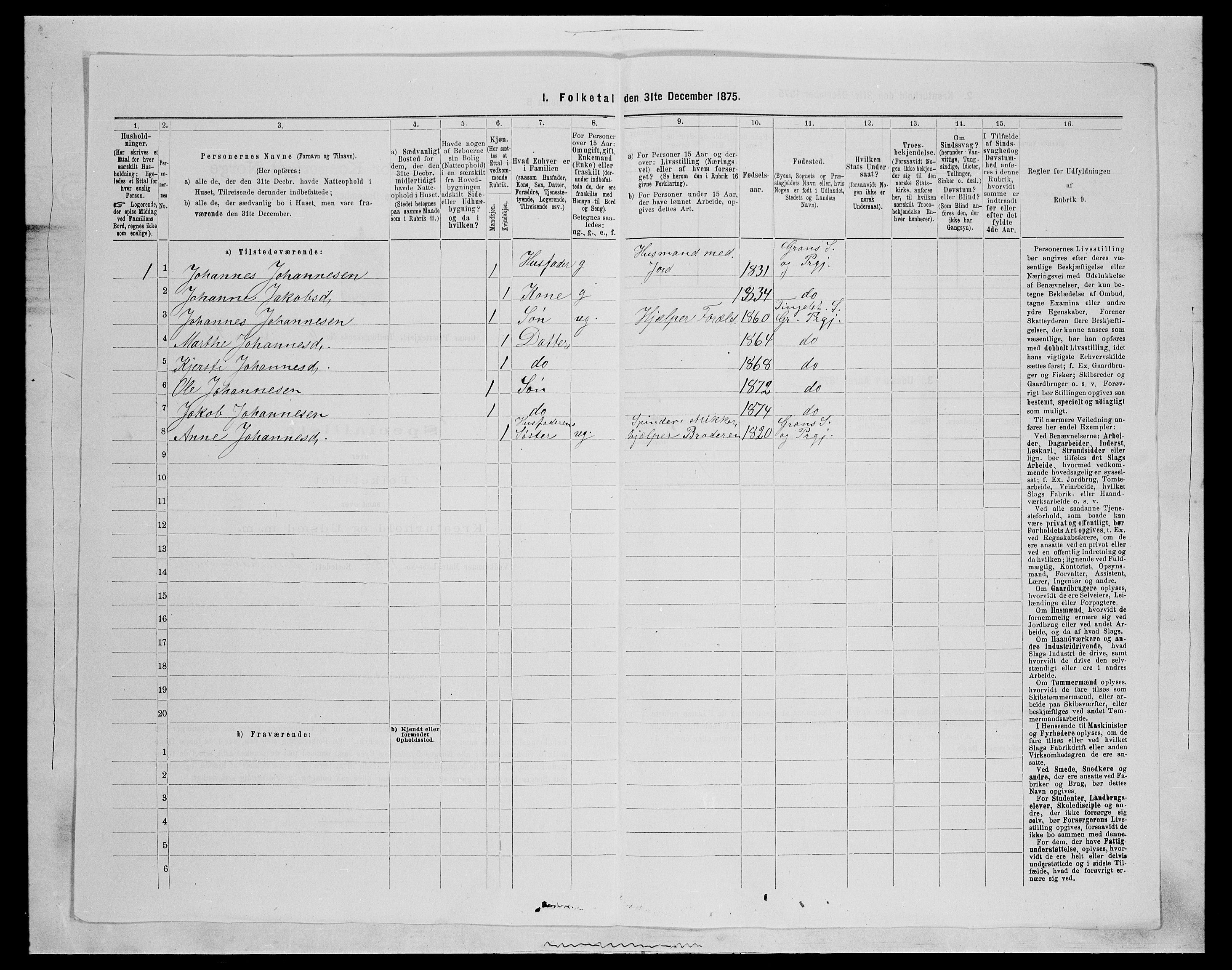 SAH, 1875 census for 0534P Gran, 1875, p. 1118