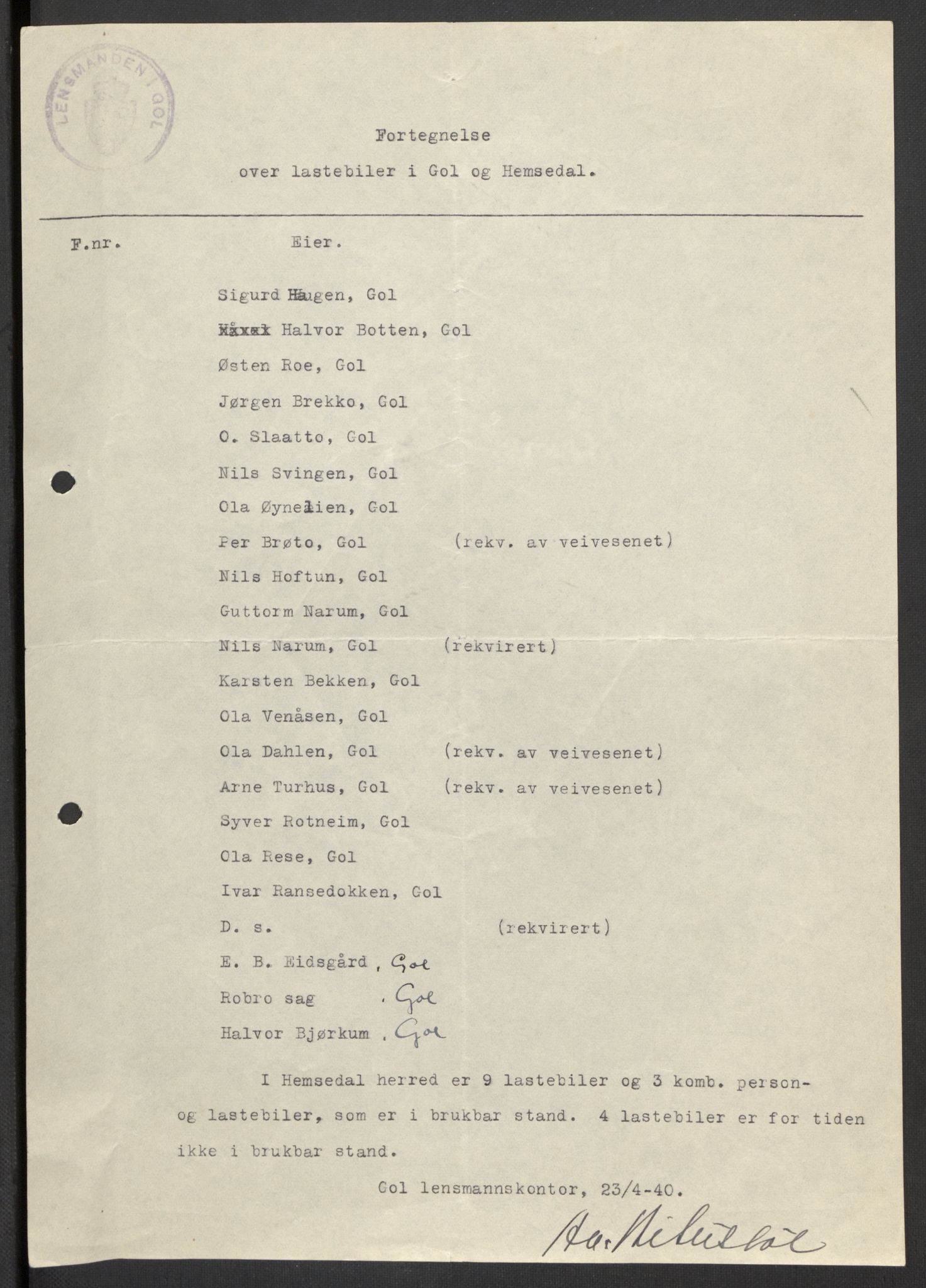 Forsvaret, Forsvarets krigshistoriske avdeling, AV/RA-RAFA-2017/Y/Yb/L0103: II-C-11-420-430  -  4. Divisjon., 1940-1946, p. 436