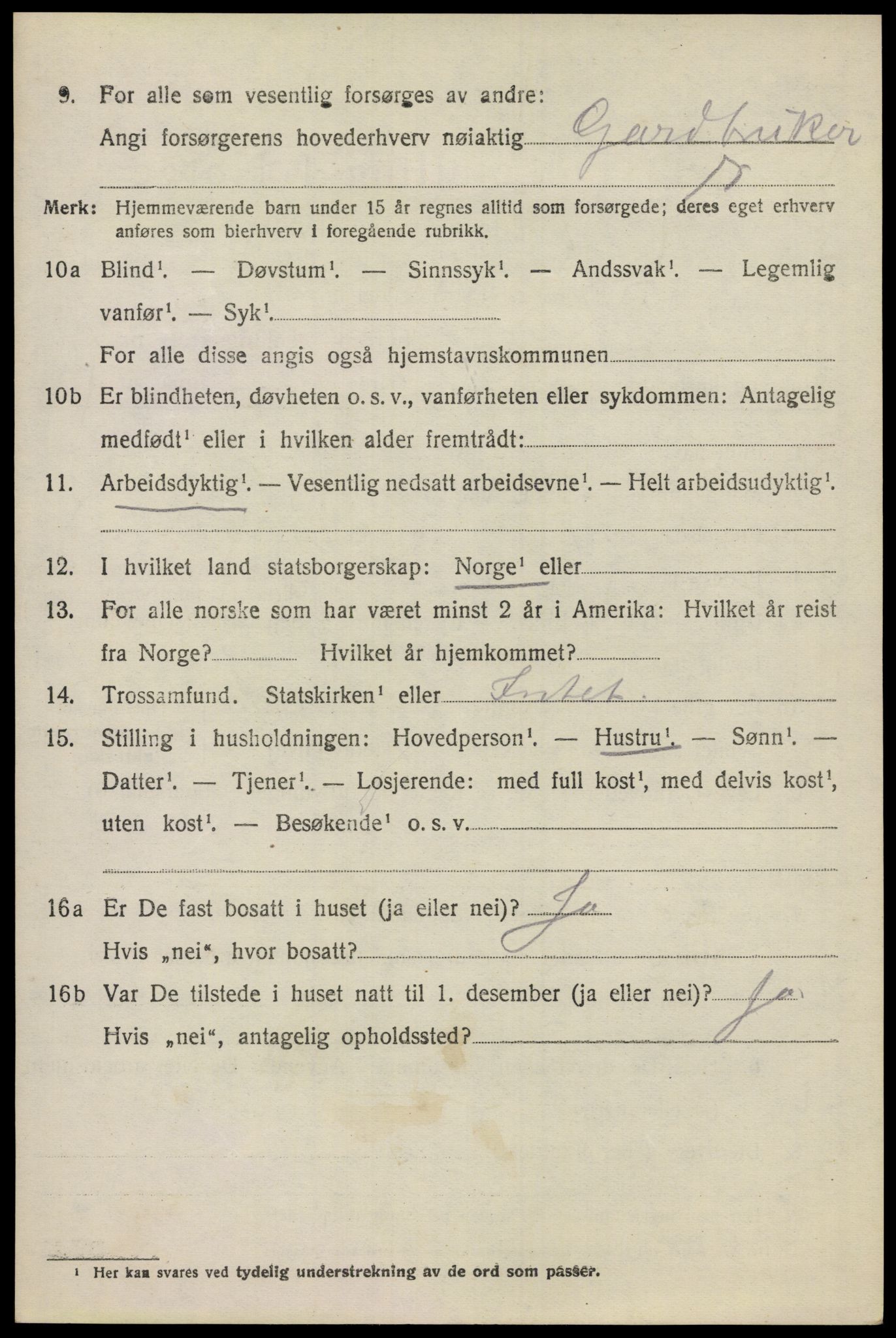 SAO, 1920 census for Eidsvoll, 1920, p. 20276