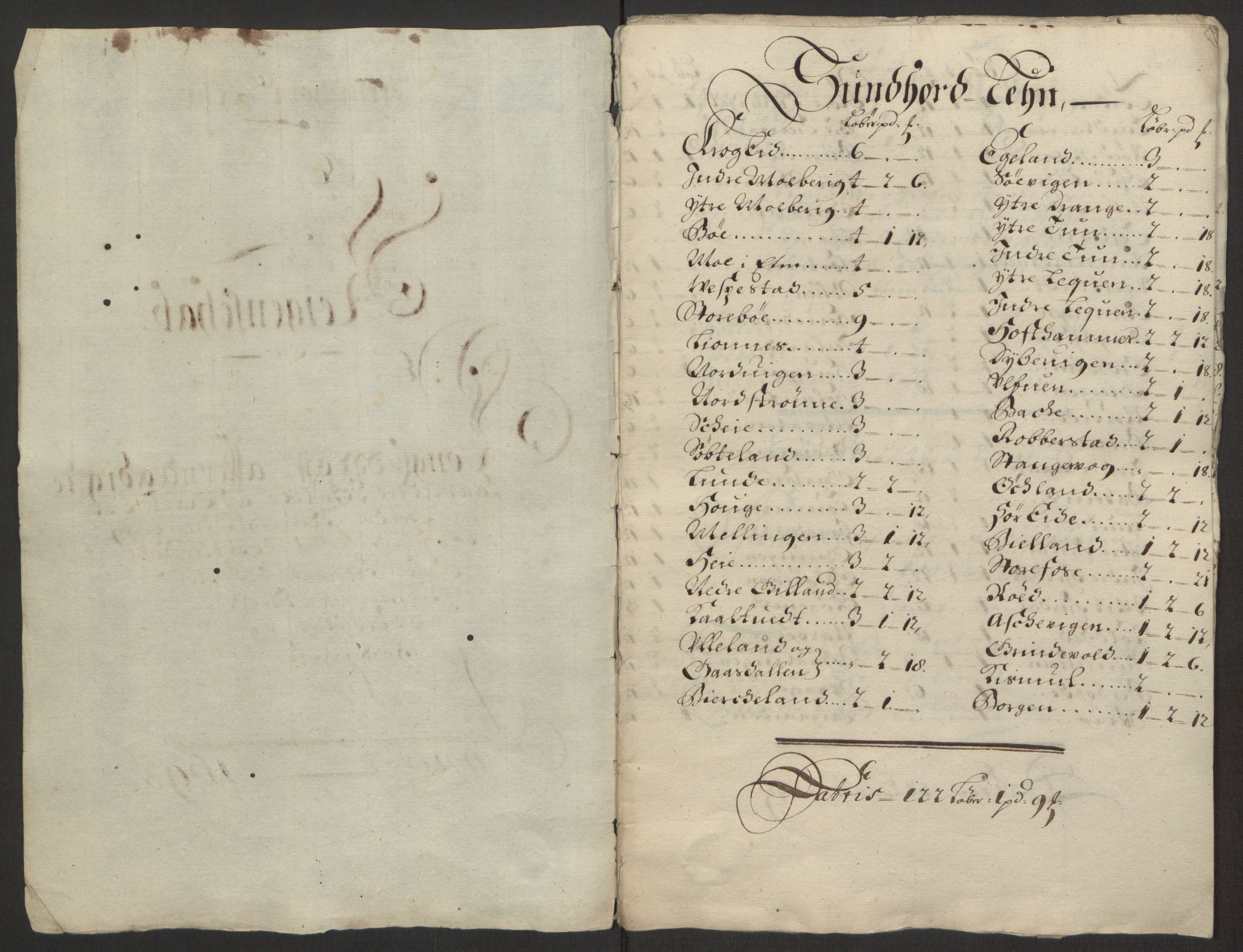 Rentekammeret inntil 1814, Reviderte regnskaper, Fogderegnskap, RA/EA-4092/R50/L3159: Fogderegnskap Lyse kloster, 1691-1709, p. 16