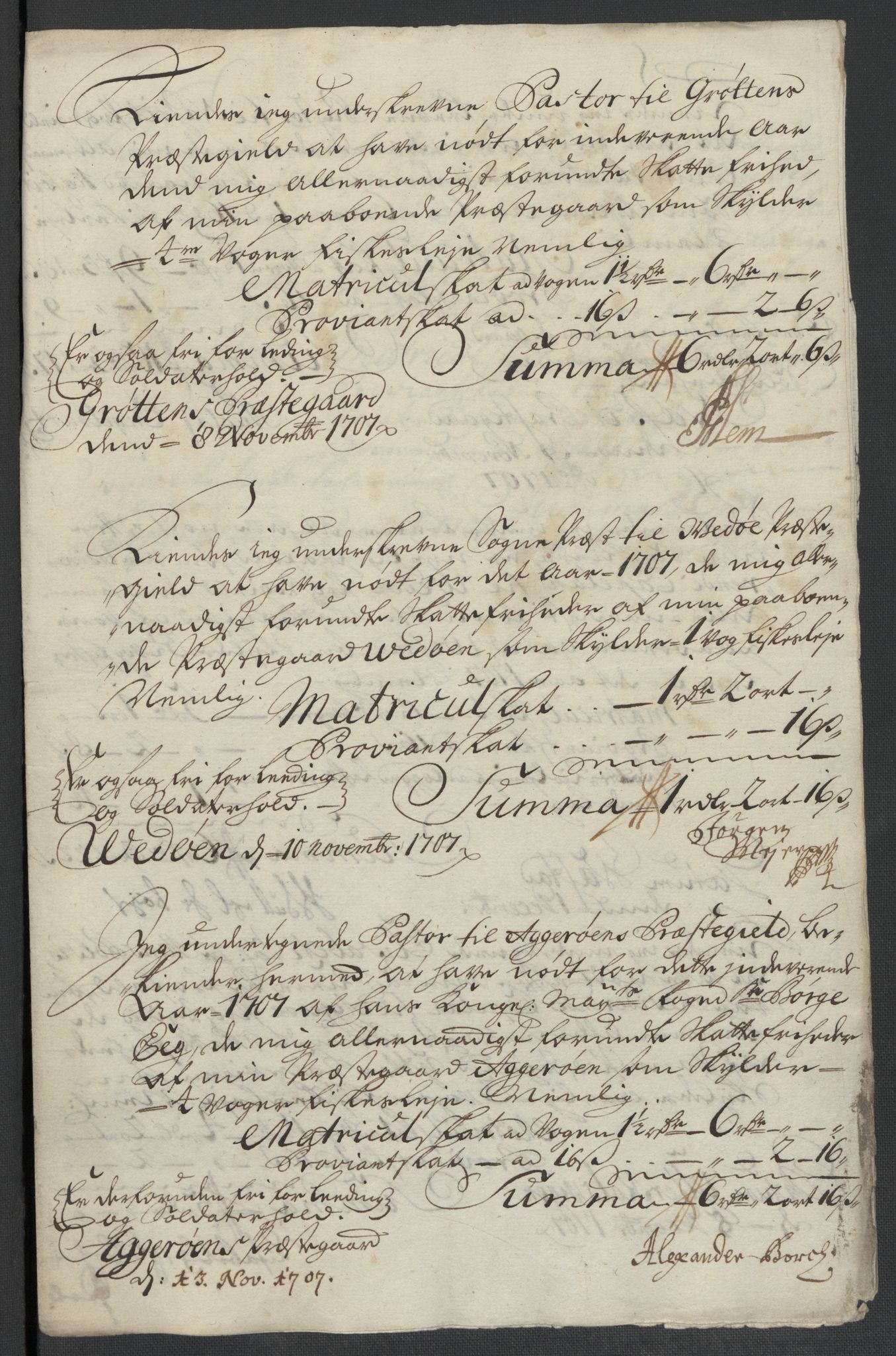 Rentekammeret inntil 1814, Reviderte regnskaper, Fogderegnskap, RA/EA-4092/R55/L3658: Fogderegnskap Romsdal, 1707-1708, p. 127