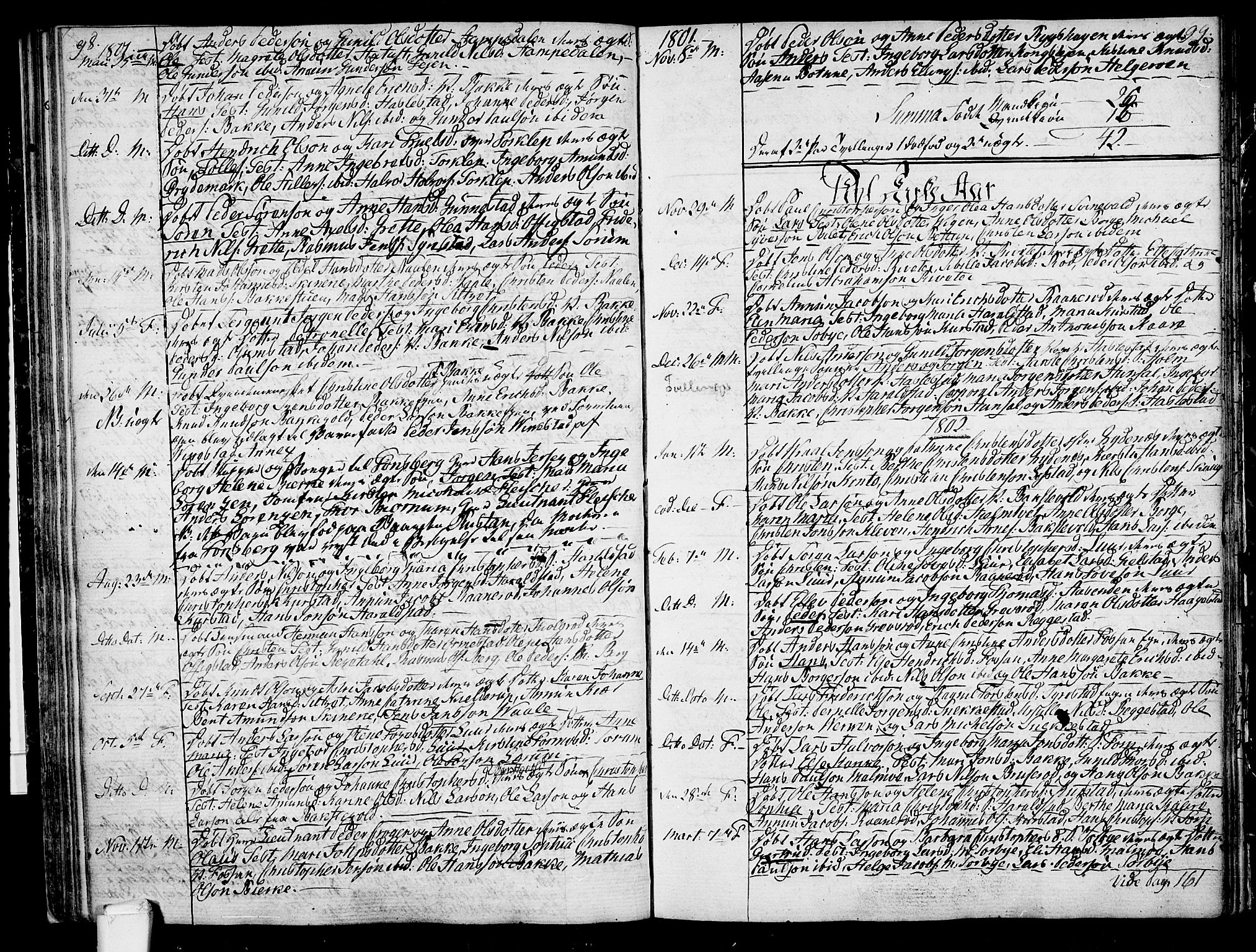 Våle kirkebøker, SAKO/A-334/F/Fa/L0005: Parish register (official) no. I 5, 1773-1808, p. 98-99