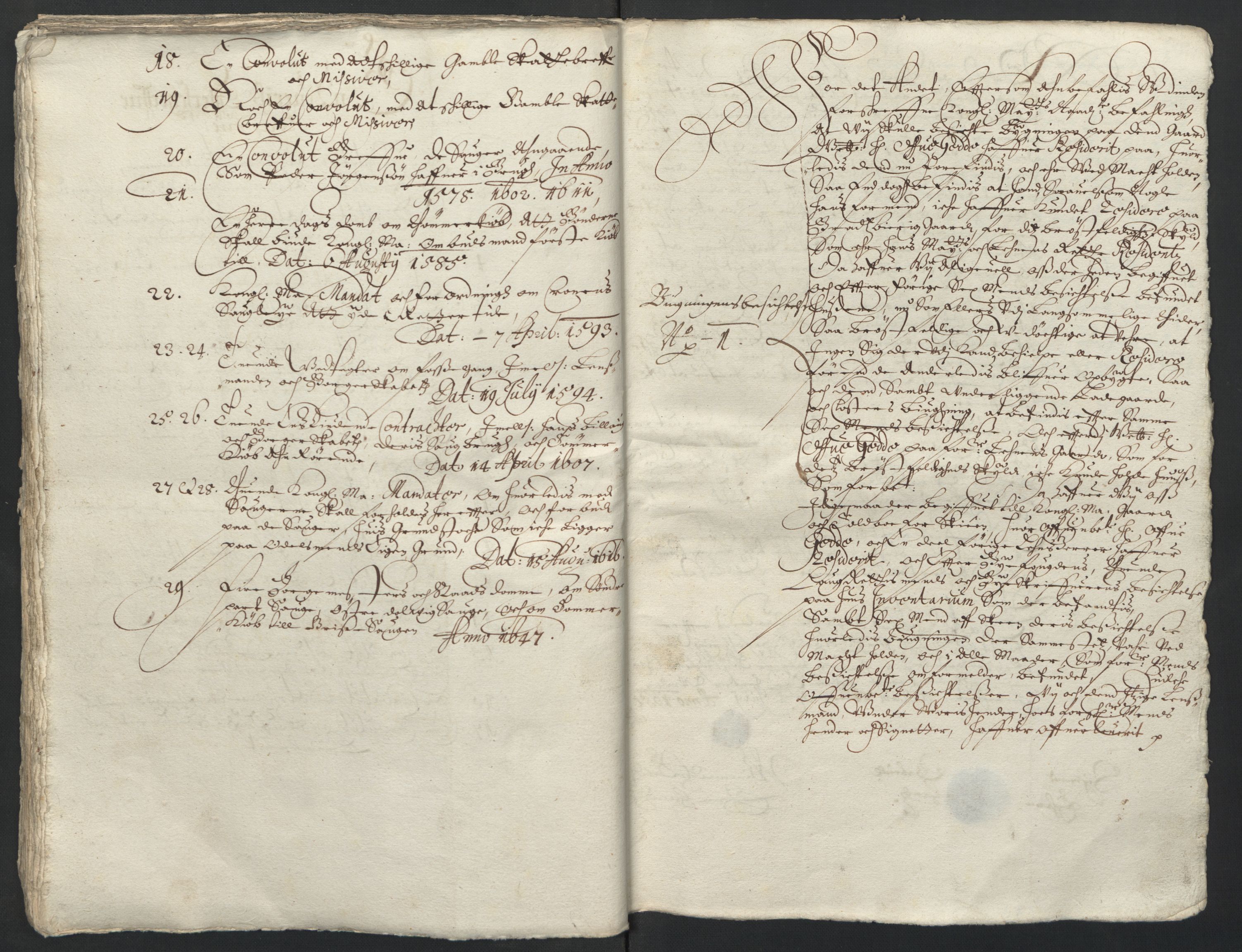 Rentekammeret inntil 1814, Reviderte regnskaper, Lensregnskaper, RA/EA-5023/R/Rc/L0001: Lensregnskaper Bratsberg len, 1640-1655
