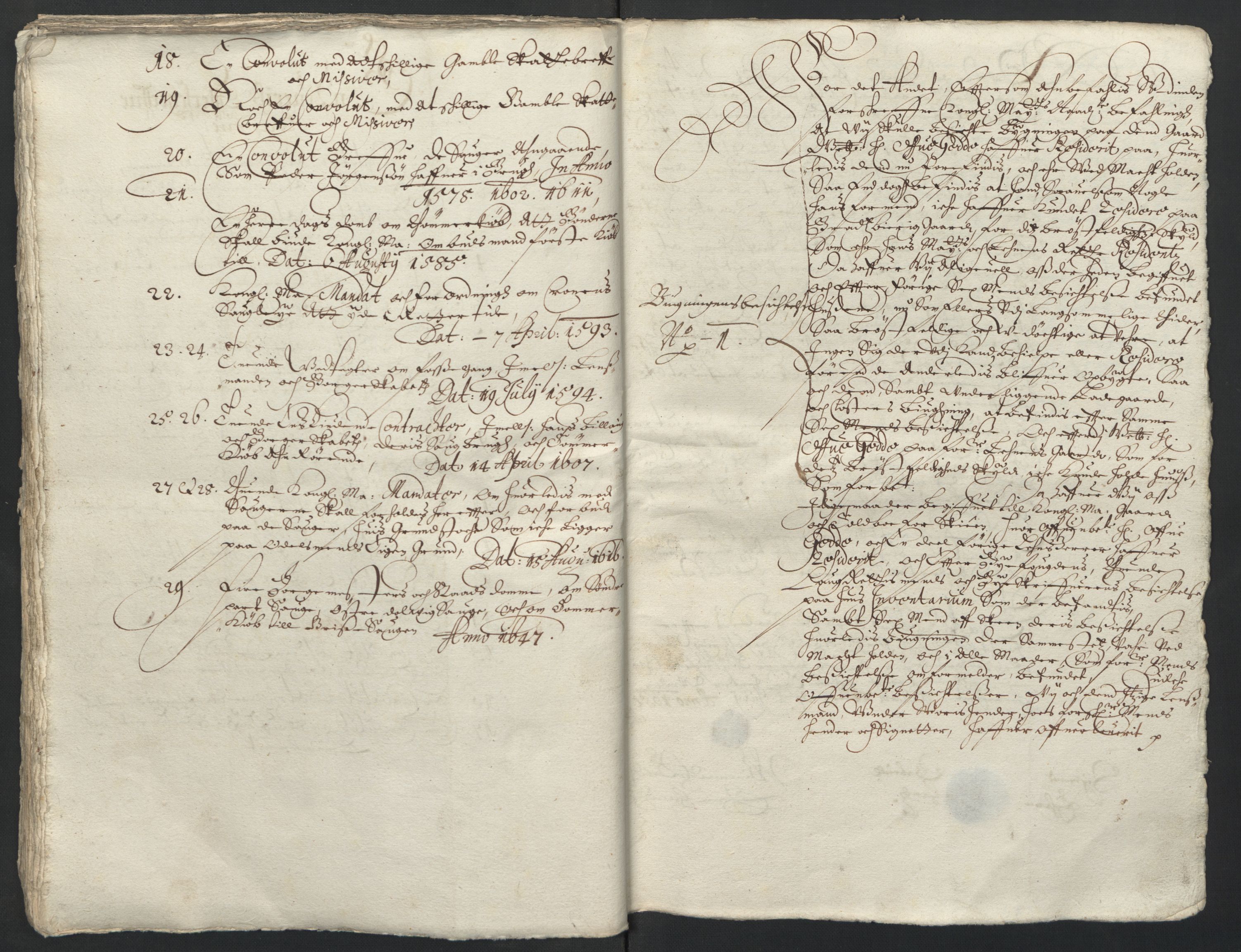 Rentekammeret inntil 1814, Reviderte regnskaper, Lensregnskaper, AV/RA-EA-5023/R/Rc/L0001: Lensregnskaper Bratsberg len, 1640-1655