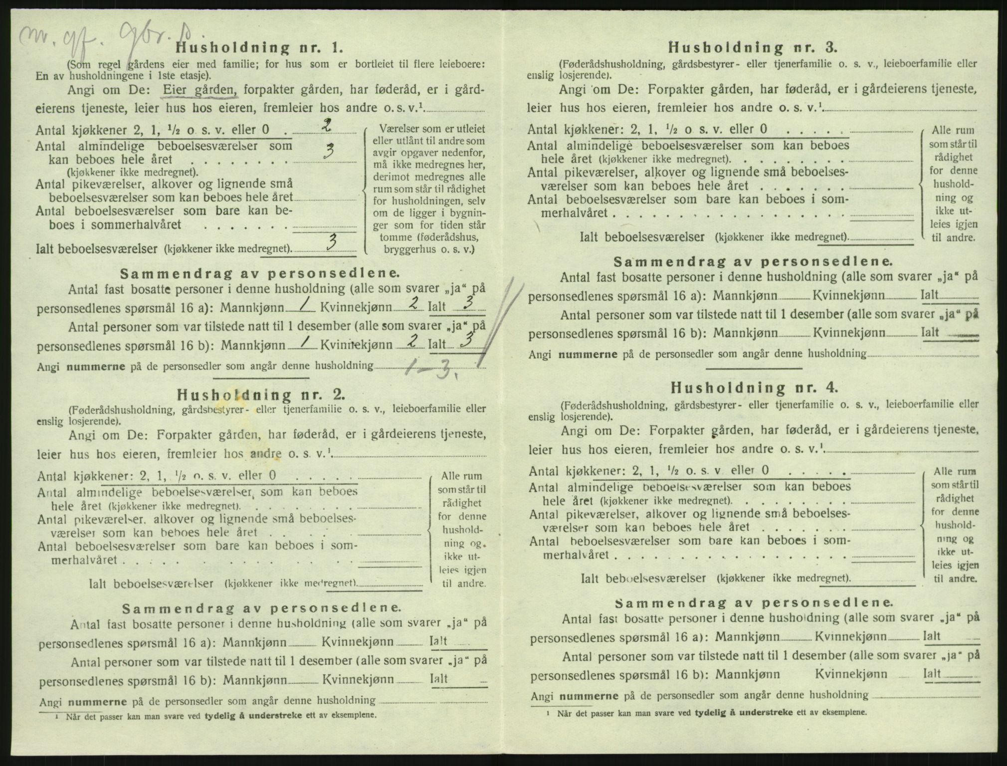 SAKO, 1920 census for Hedrum, 1920, p. 988