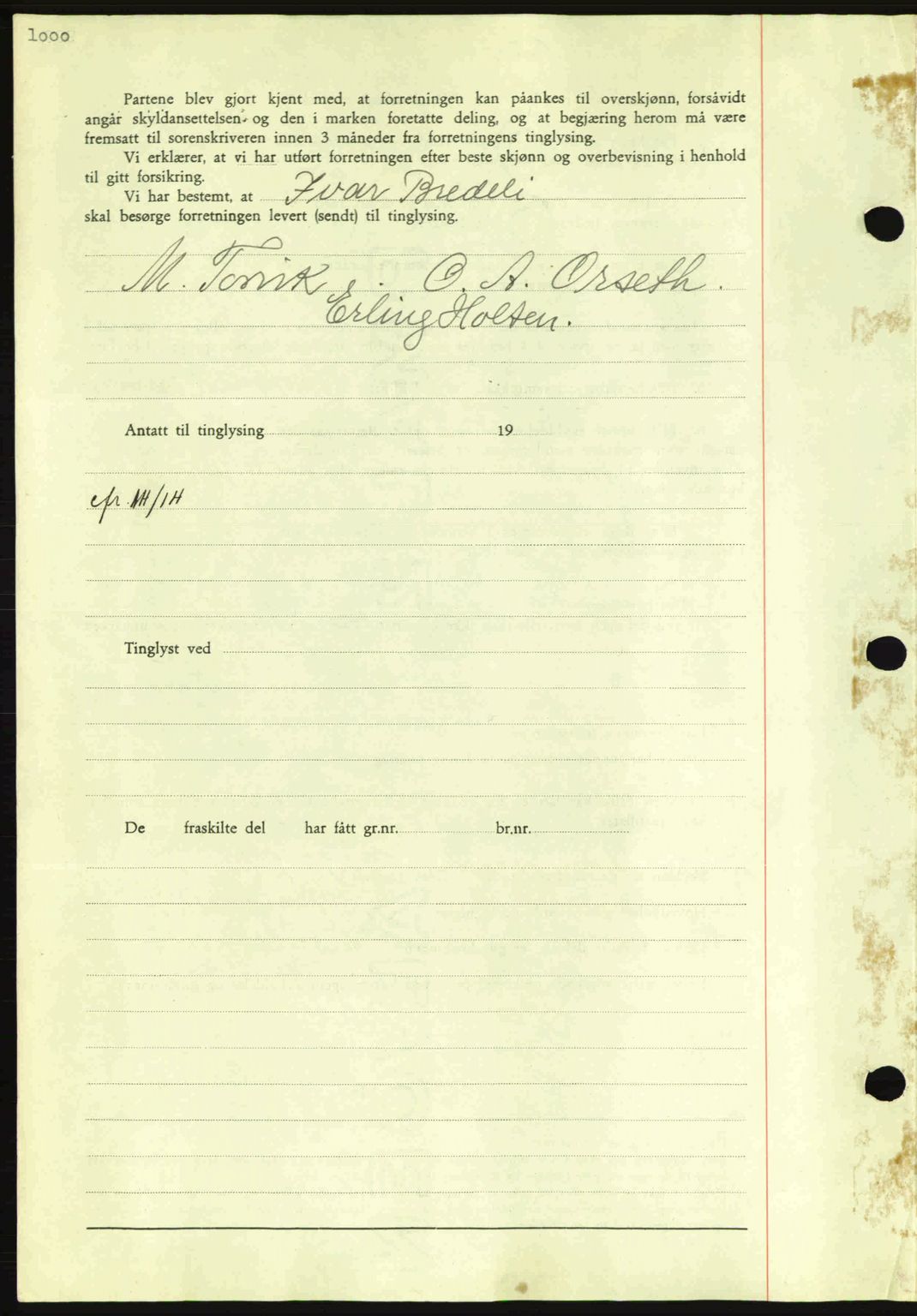 Nordmøre sorenskriveri, AV/SAT-A-4132/1/2/2Ca: Mortgage book no. A81, 1937-1937, Diary no: : 2015/1937