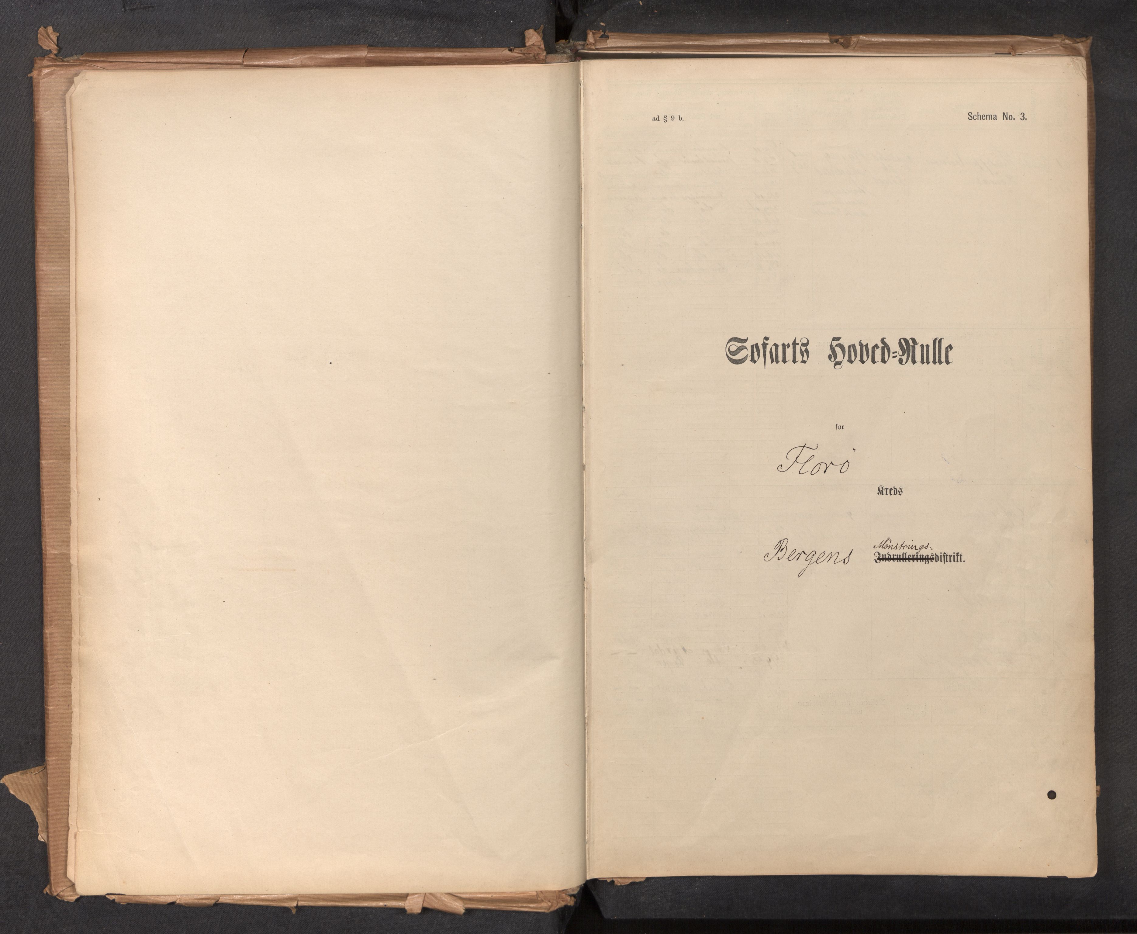 Innrulleringssjefen i Bergen, AV/SAB-A-100050/F/Fg/L0002: Sjøfartshovedrulle, nr. 291 - 376, 1910-1929