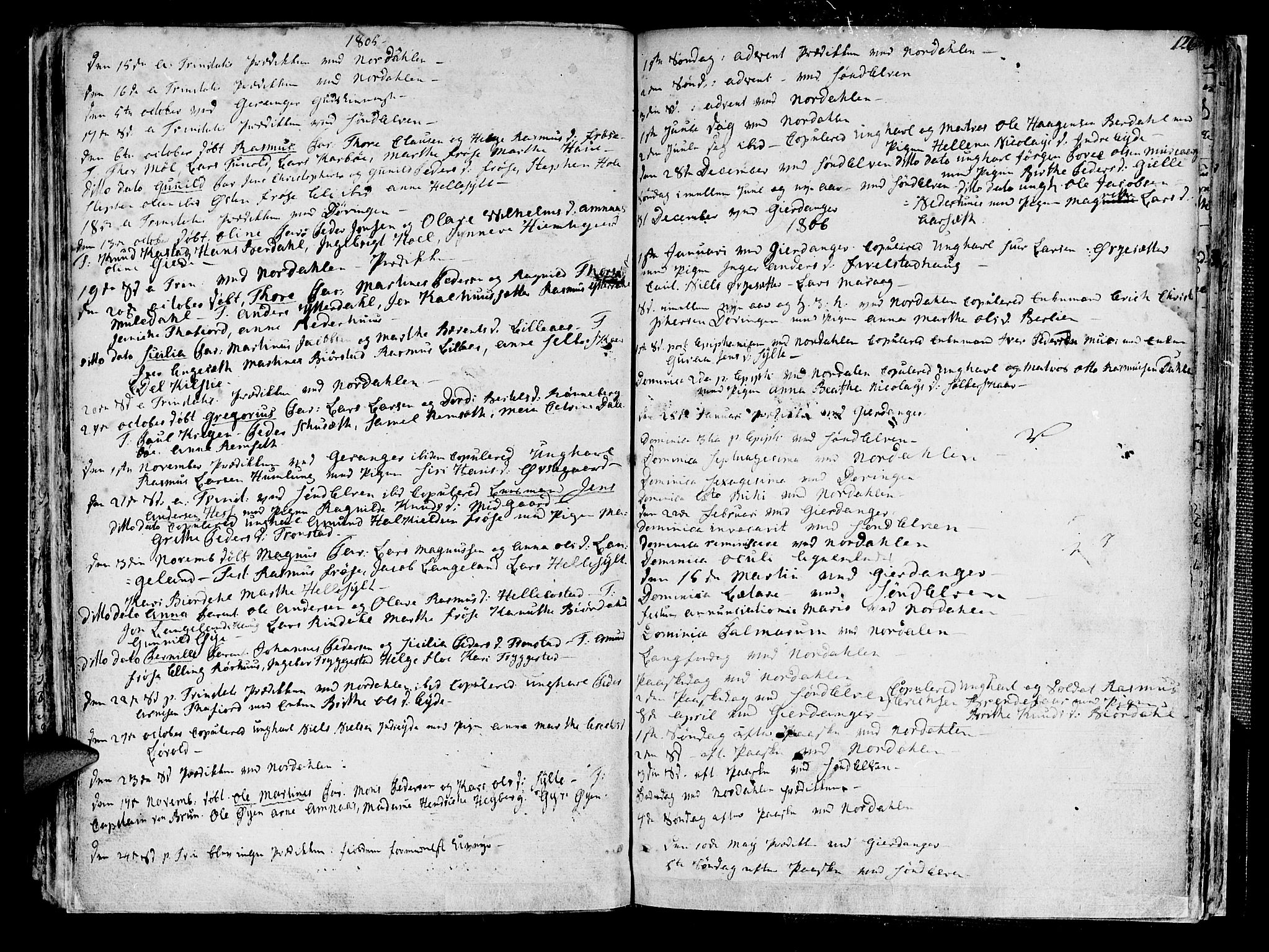 Ministerialprotokoller, klokkerbøker og fødselsregistre - Møre og Romsdal, AV/SAT-A-1454/519/L0245: Parish register (official) no. 519A04, 1774-1816, p. 126