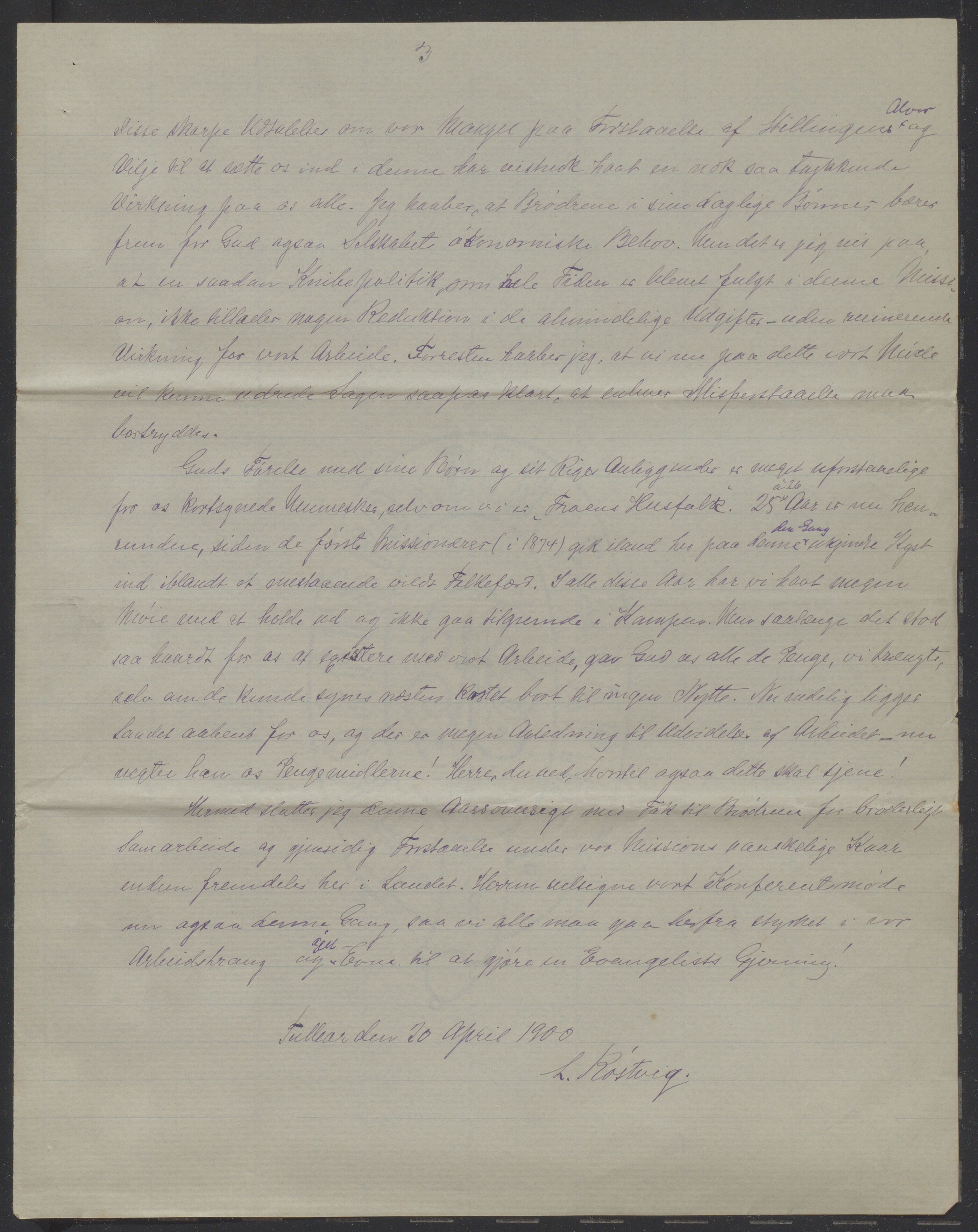 Det Norske Misjonsselskap - hovedadministrasjonen, VID/MA-A-1045/D/Da/Daa/L0043/0005: Konferansereferat og årsberetninger / Konferansereferat fra Vest-Madagaskar., 1899