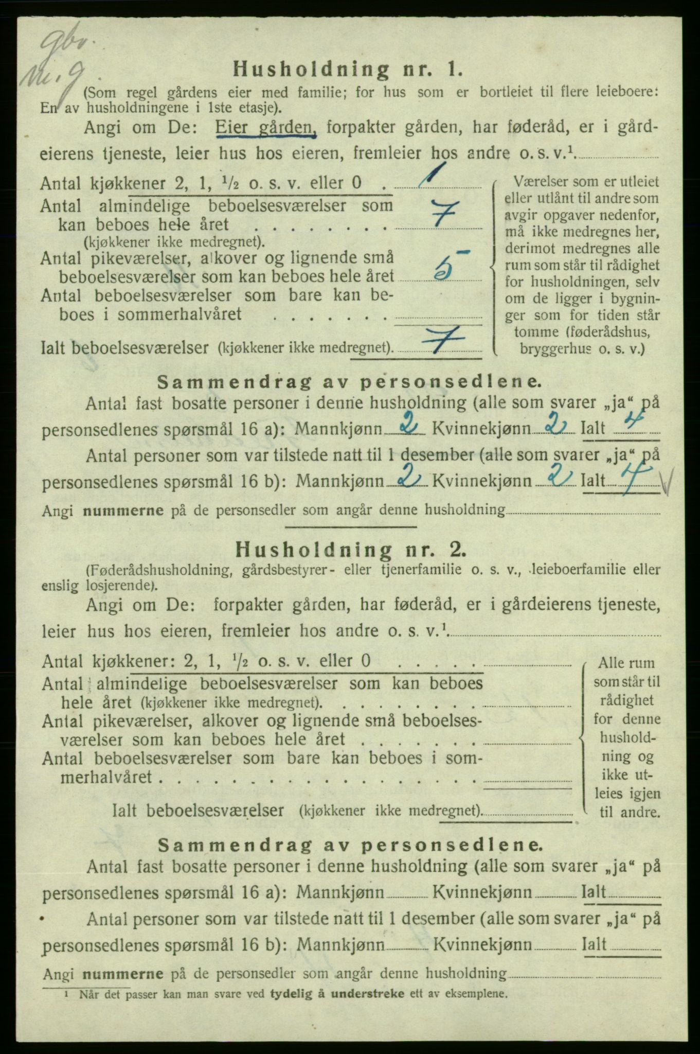 SAB, 1920 census for Skånevik, 1920, p. 875