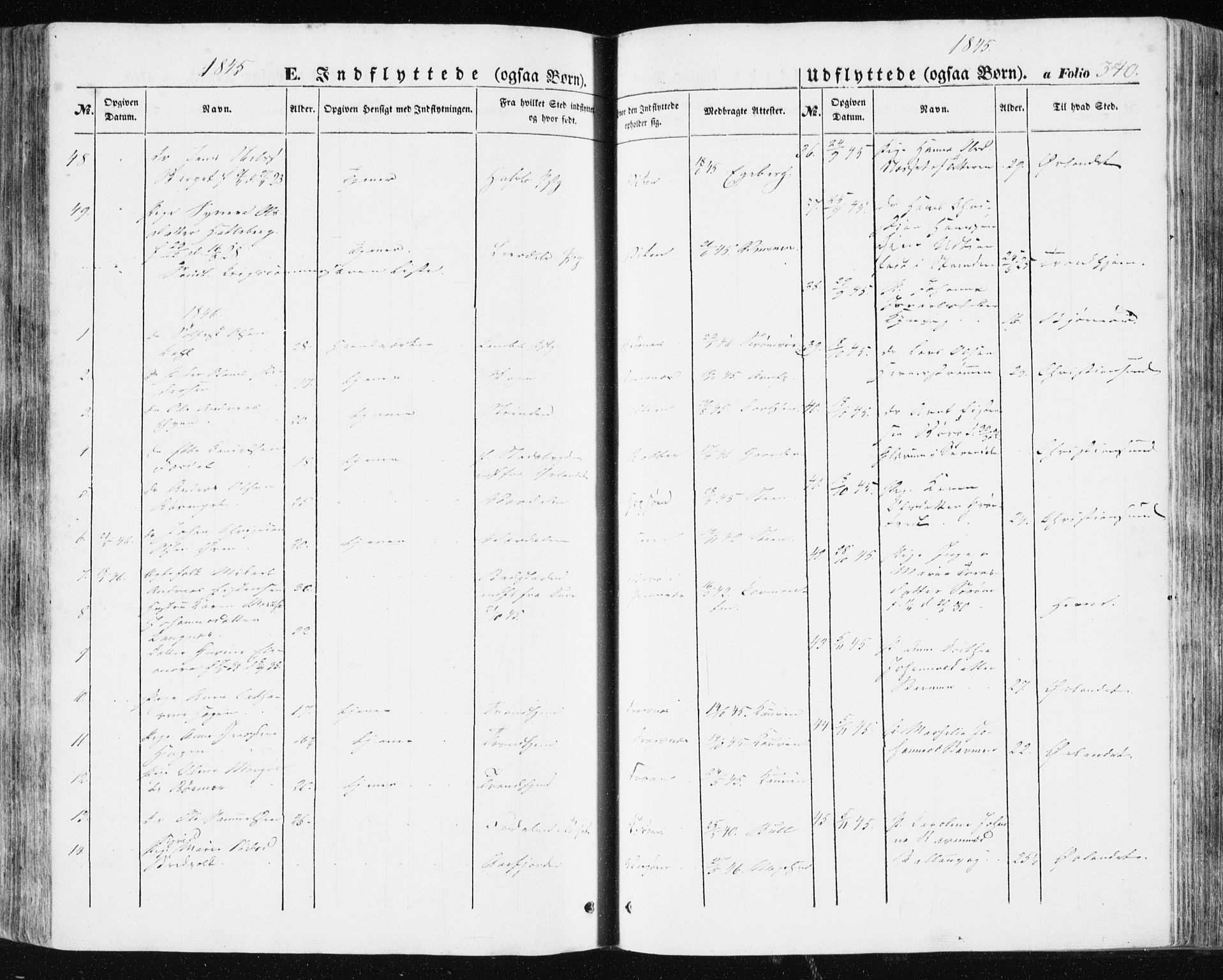 Ministerialprotokoller, klokkerbøker og fødselsregistre - Sør-Trøndelag, AV/SAT-A-1456/634/L0529: Parish register (official) no. 634A05, 1843-1851, p. 340