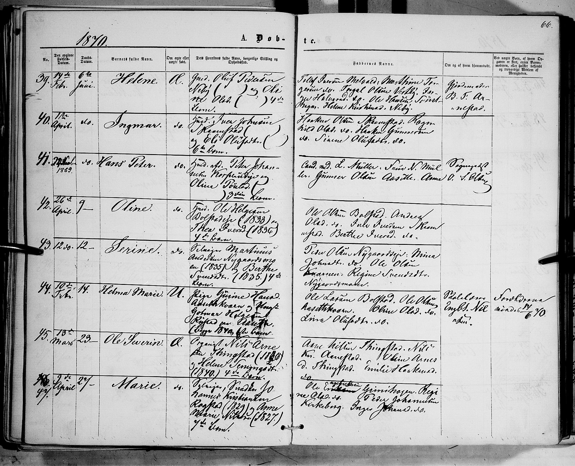 Åmot prestekontor, Hedmark, AV/SAH-PREST-056/H/Ha/Haa/L0008: Parish register (official) no. 8, 1862-1875, p. 66