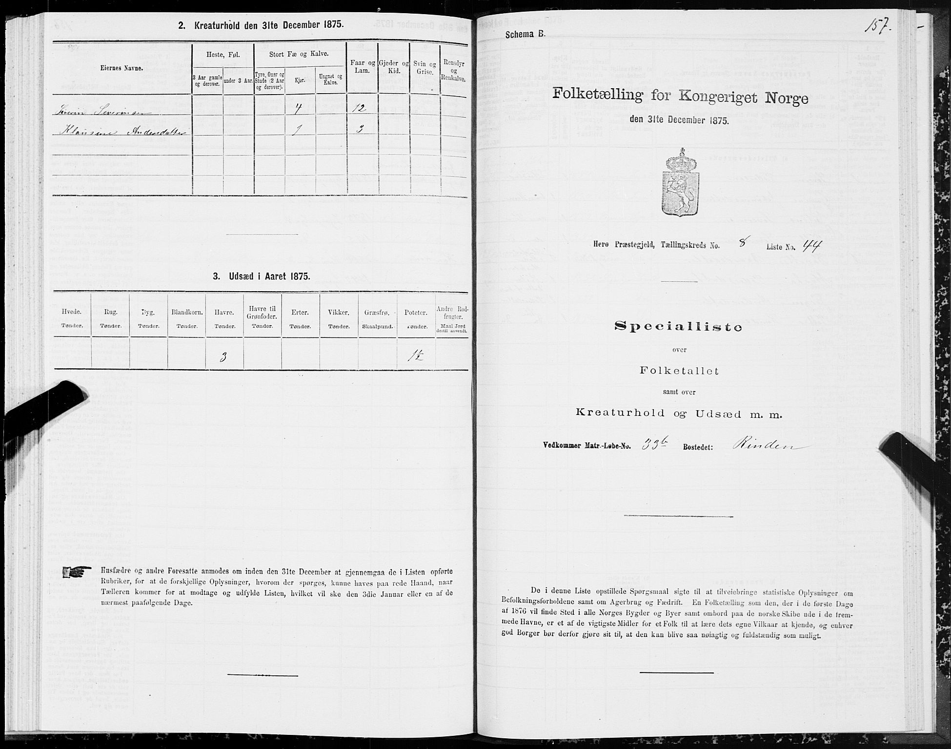 SAT, 1875 census for 1515P Herøy, 1875, p. 4157