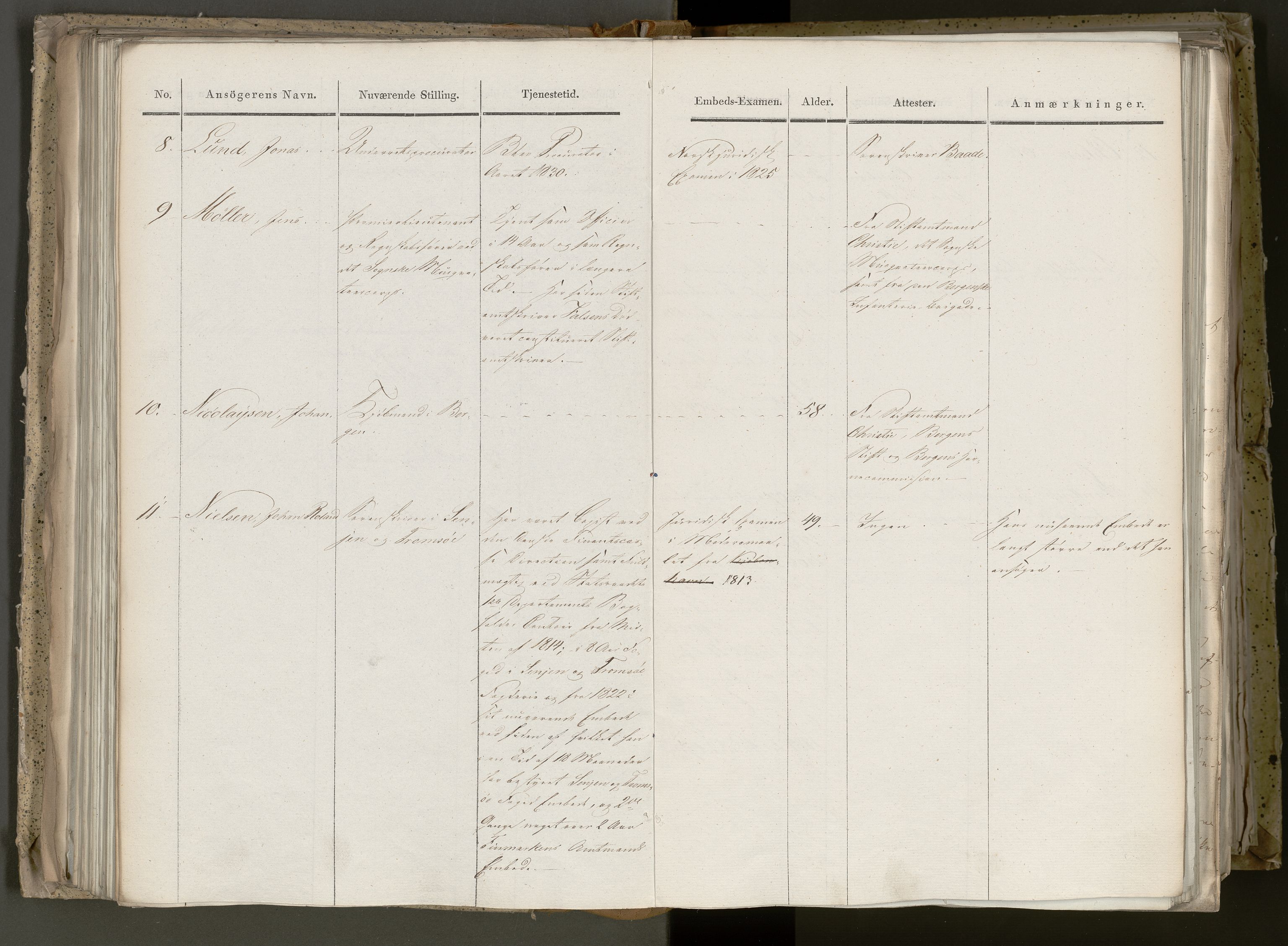 Statsrådsavdelingen i Stockholm, AV/RA-S-1003/D/Da/L0110: Regjeringsinnstillinger nr. 749-924, 1836