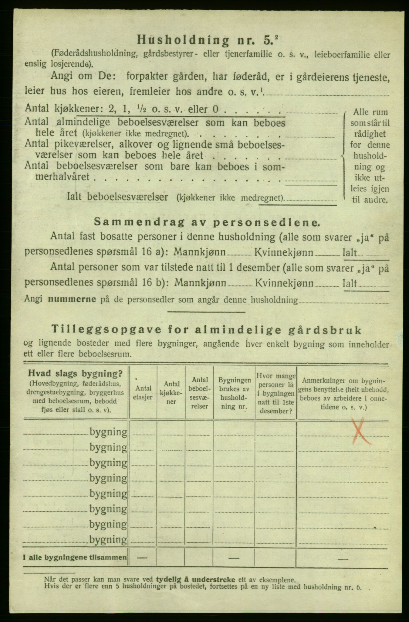 SAB, 1920 census for Strandebarm, 1920, p. 873