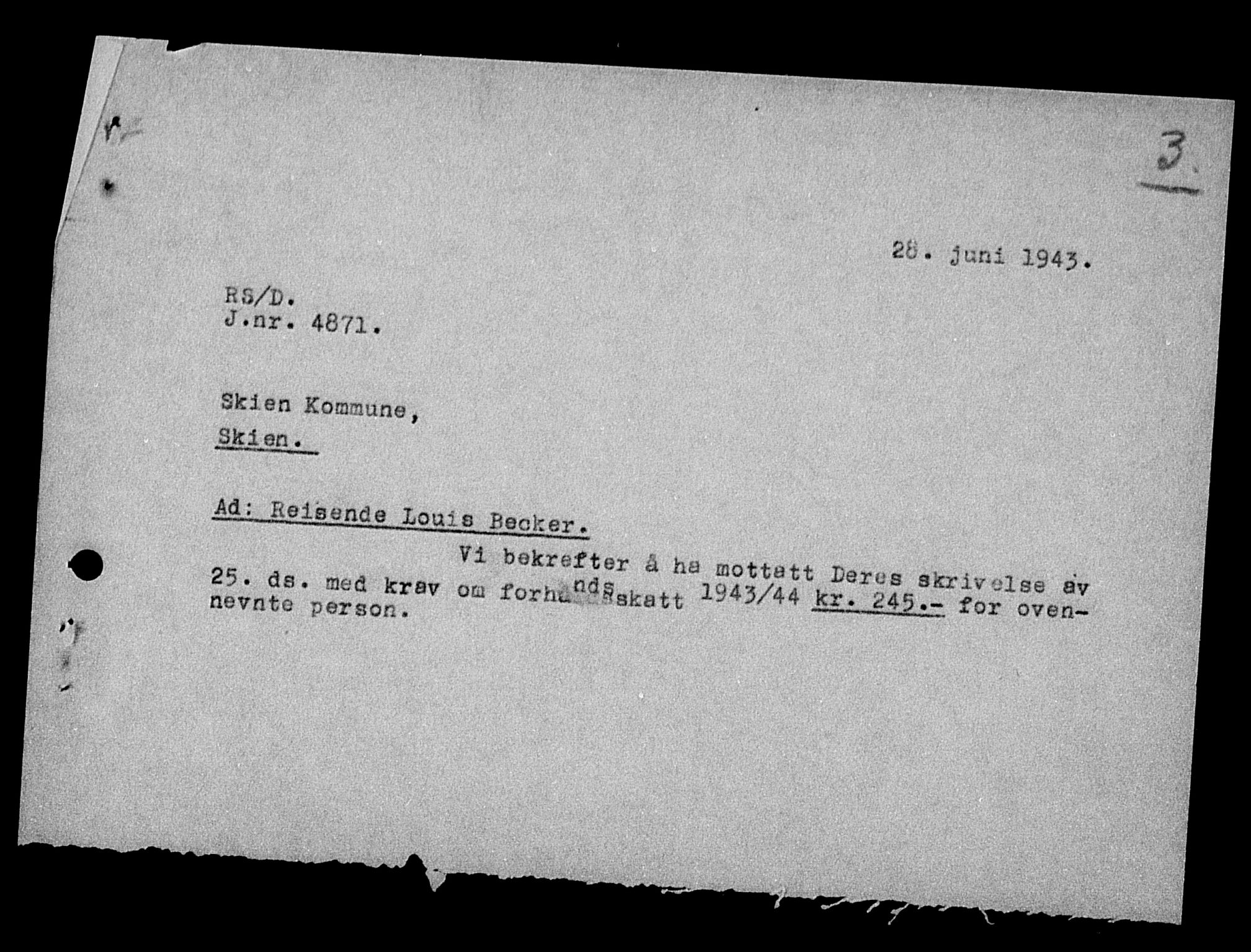 Justisdepartementet, Tilbakeføringskontoret for inndratte formuer, AV/RA-S-1564/H/Hc/Hcd/L0990: --, 1945-1947, p. 582