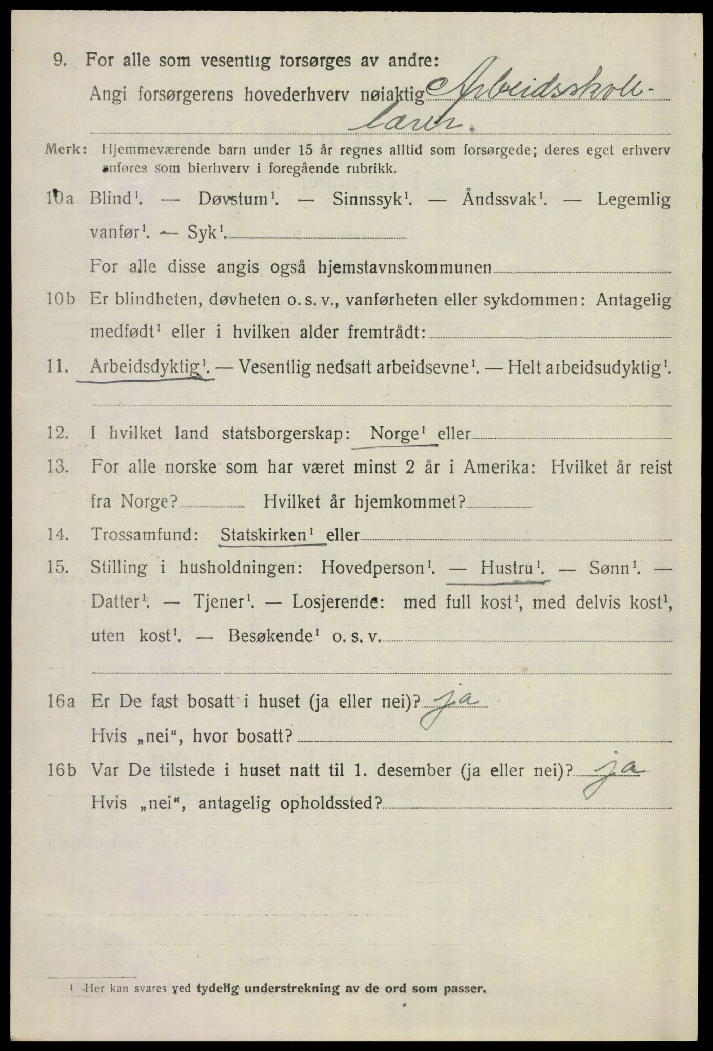 SAKO, 1920 census for Ål, 1920, p. 2373